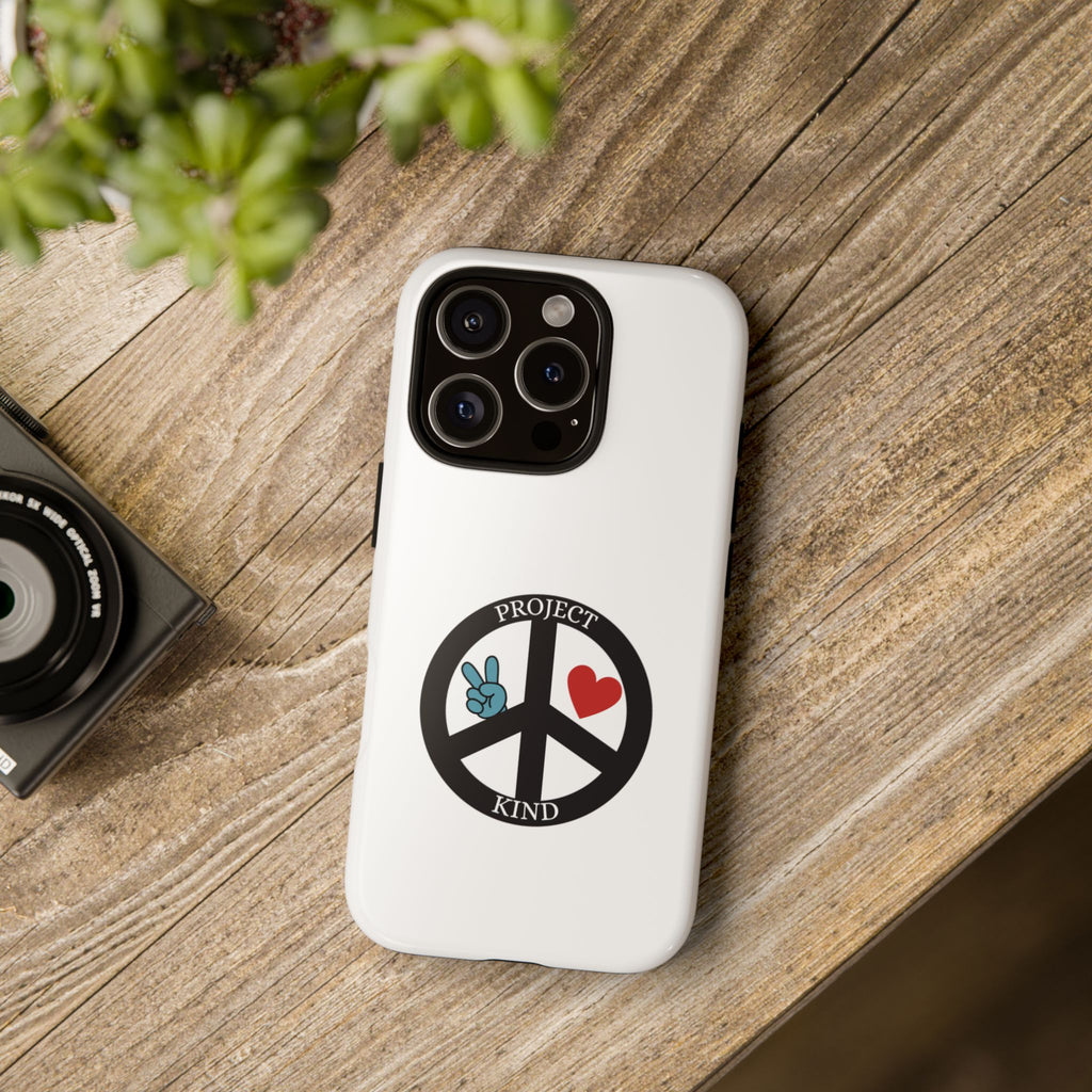 Project Kind Peace Sign Phone Case