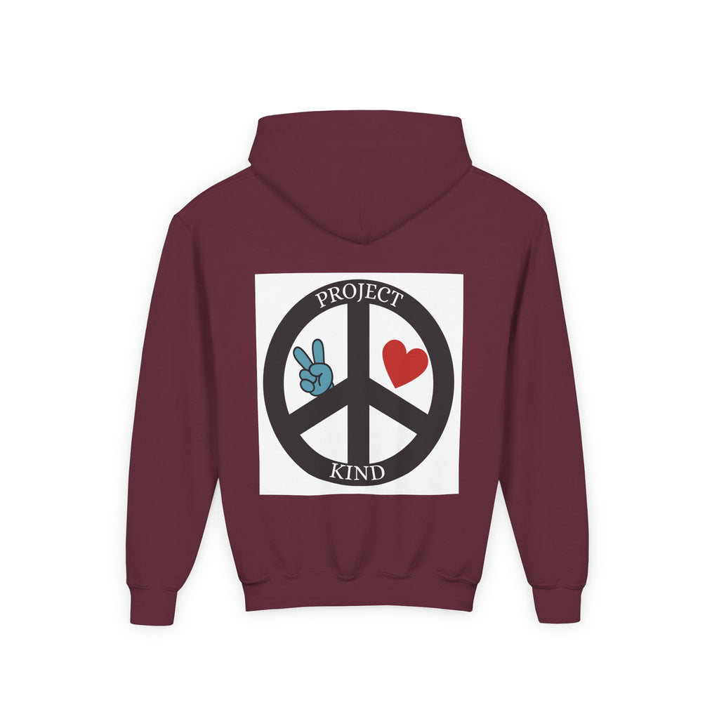 Youth Hoodie — "Kindess Always Wins" Hoodie (Project Kind)