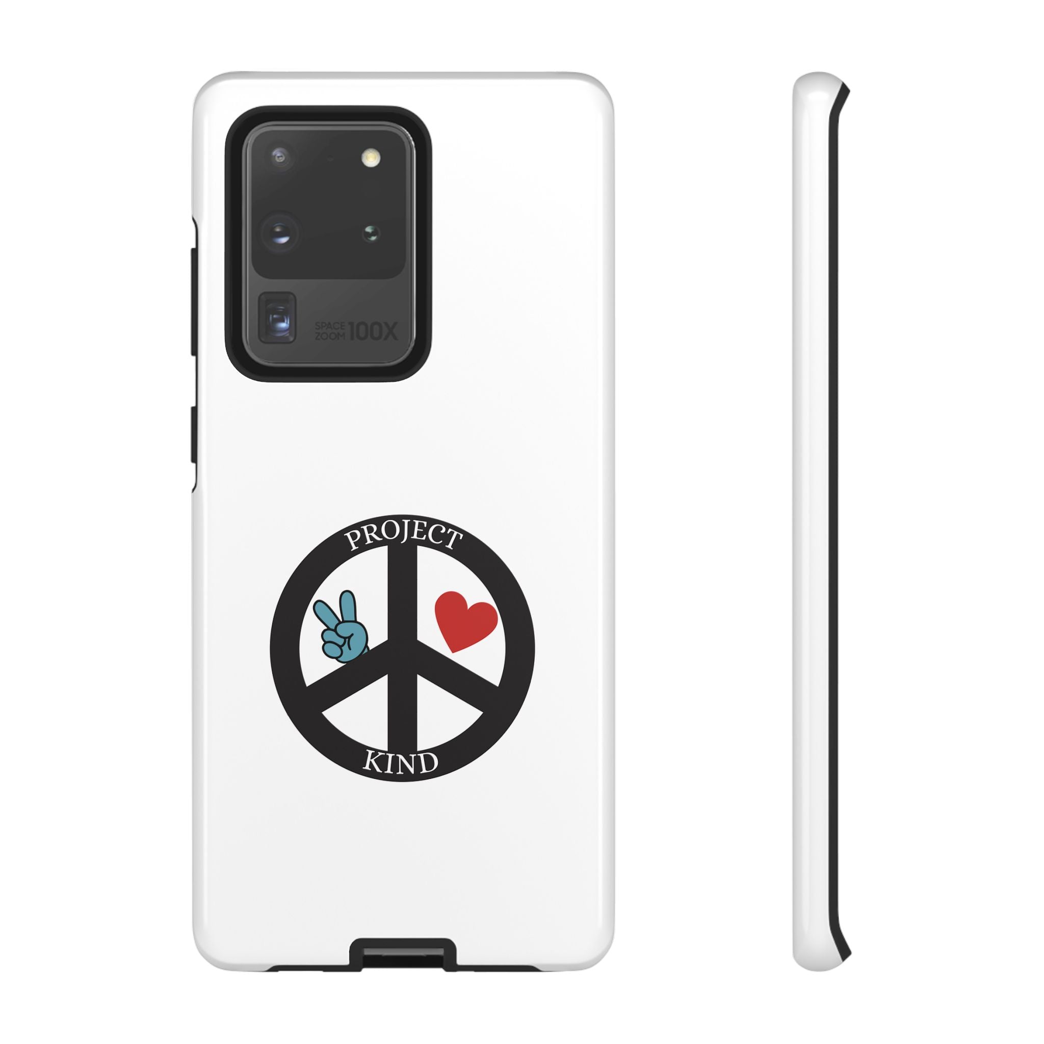 Project Kind Peace Sign Phone Case