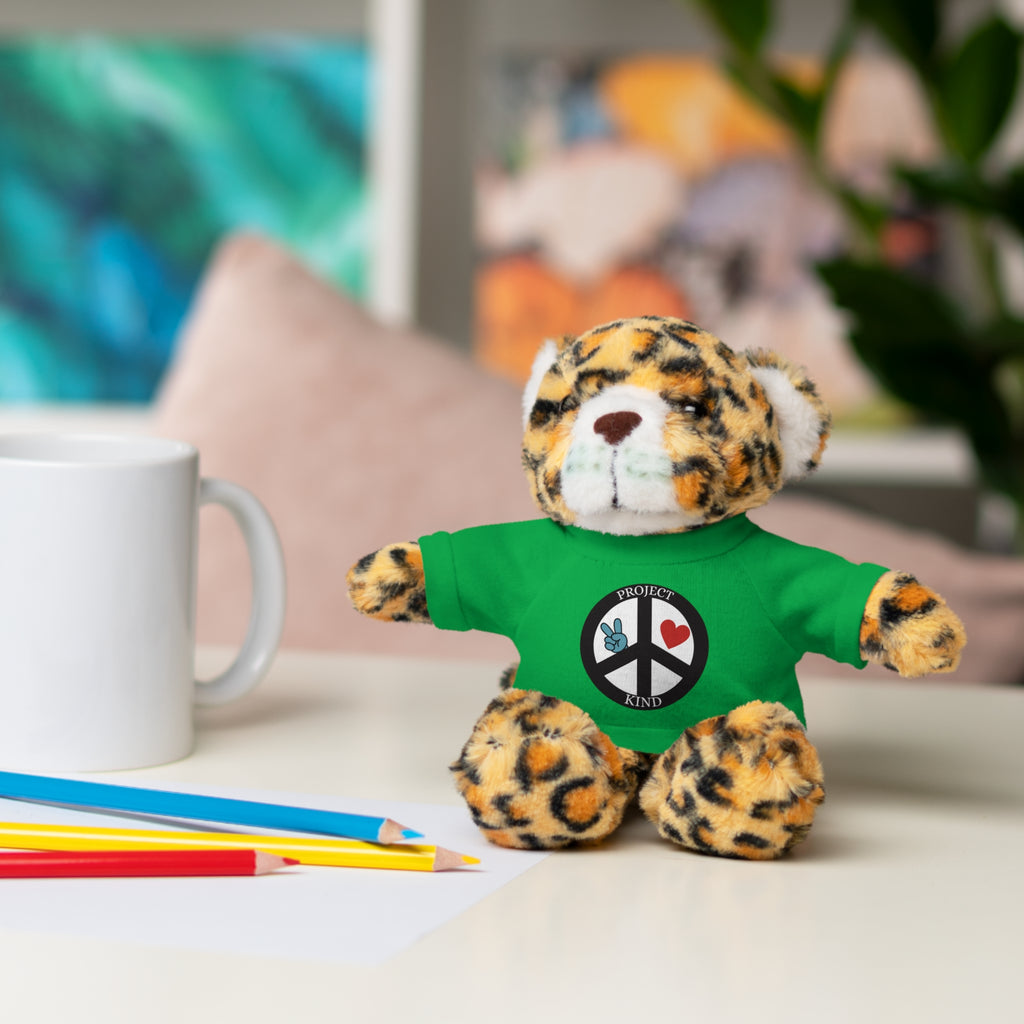 Animal Stuffed Animals with Project Kind Logo on Tee