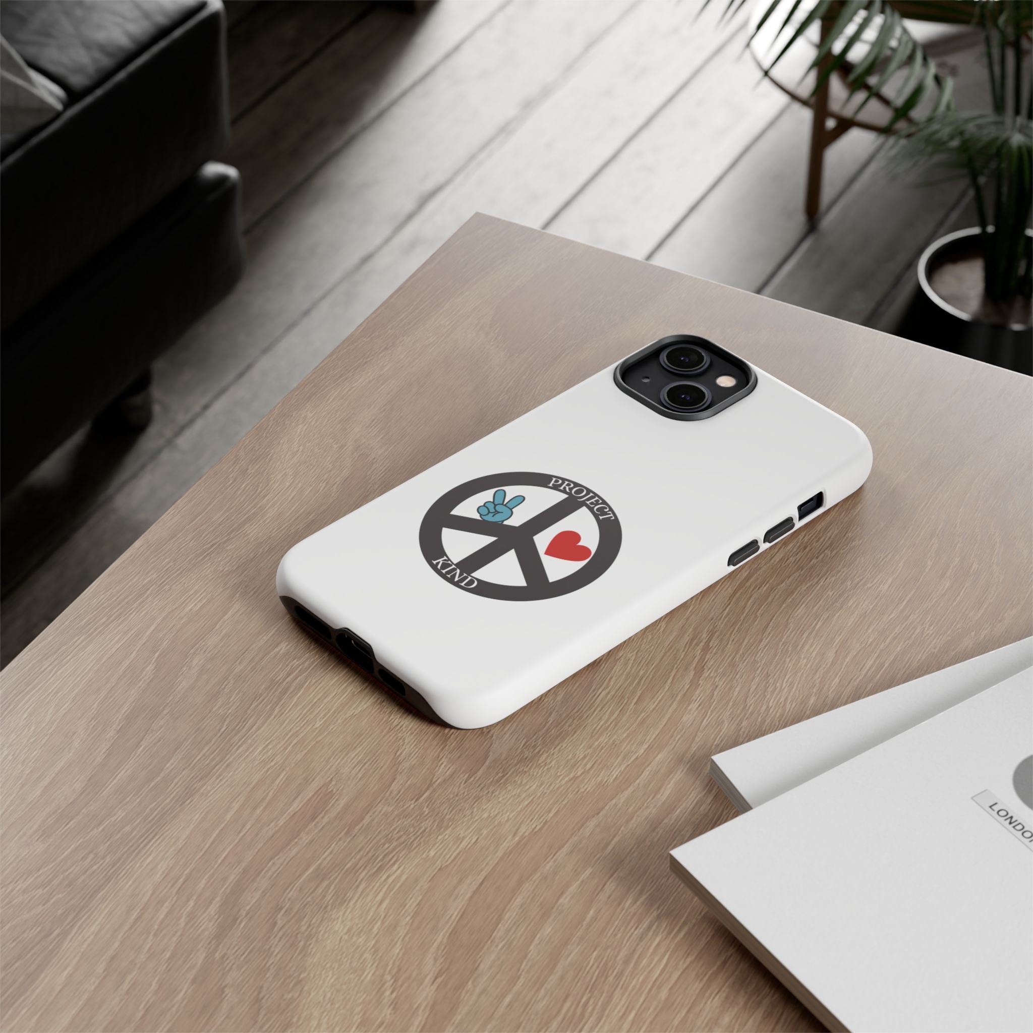 Project Kind Peace Sign Phone Case