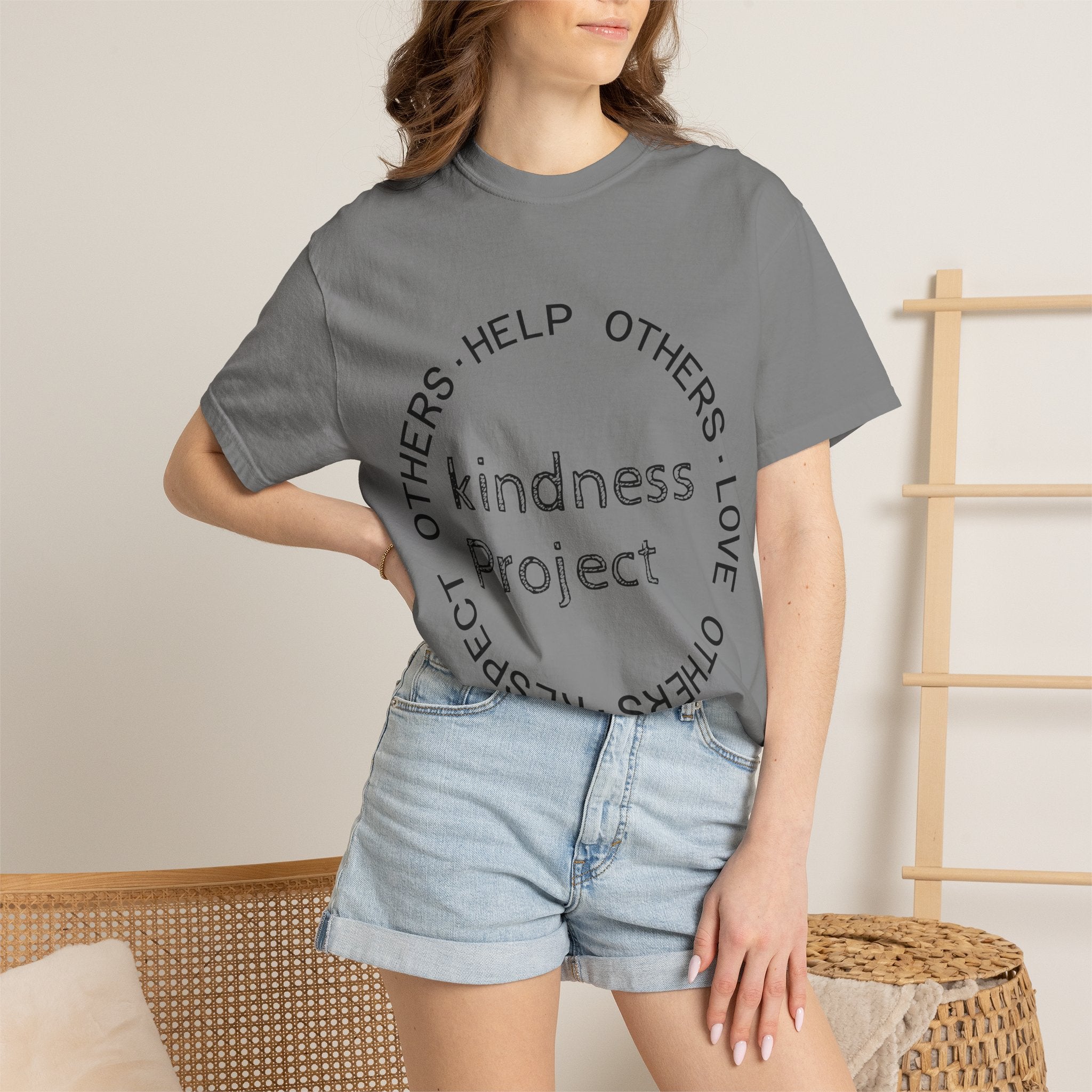 Kindness Project T-Shirt — 'Kindness Project' Circle Graphic Tee