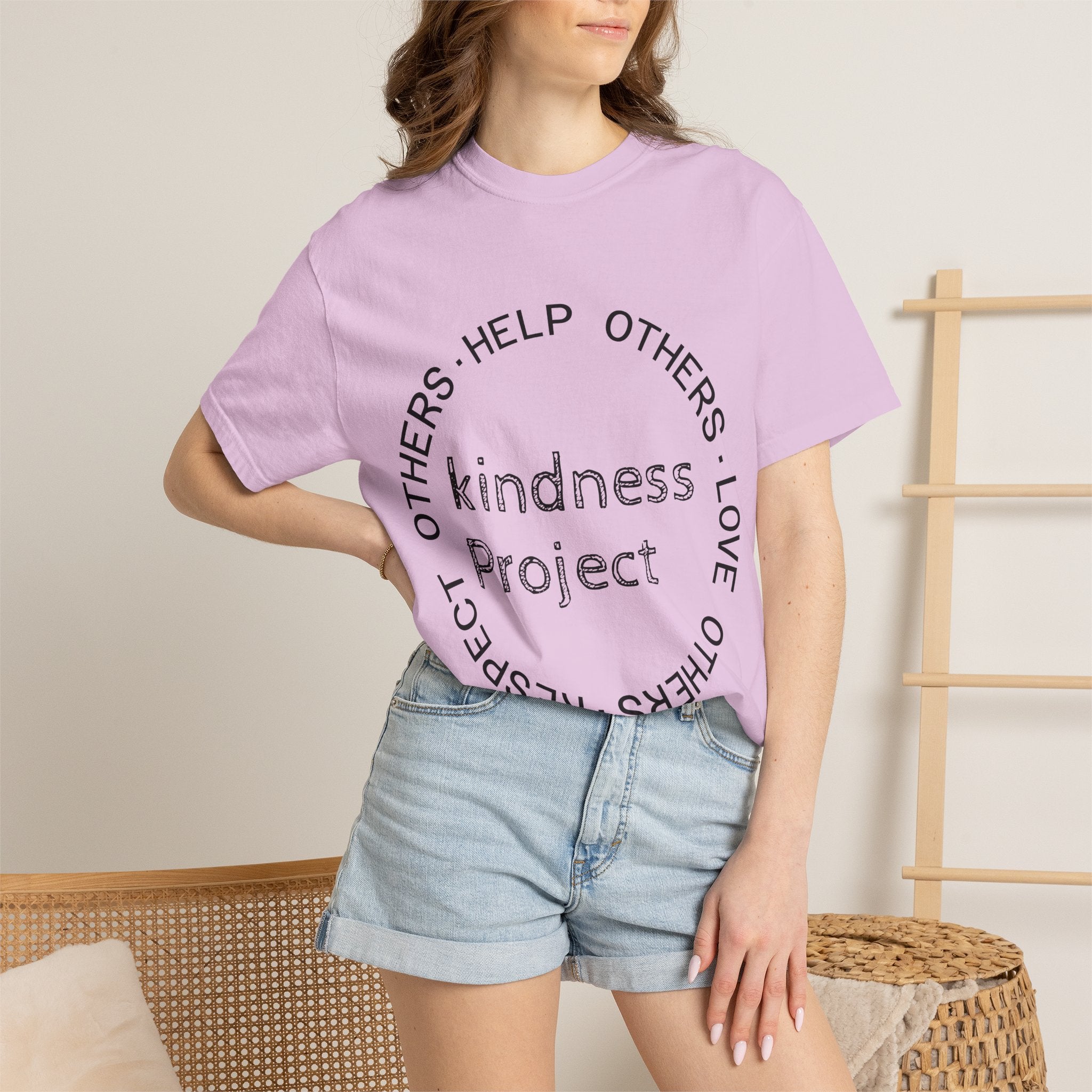 Kindness Project T-Shirt — 'Kindness Project' Circle Graphic Tee
