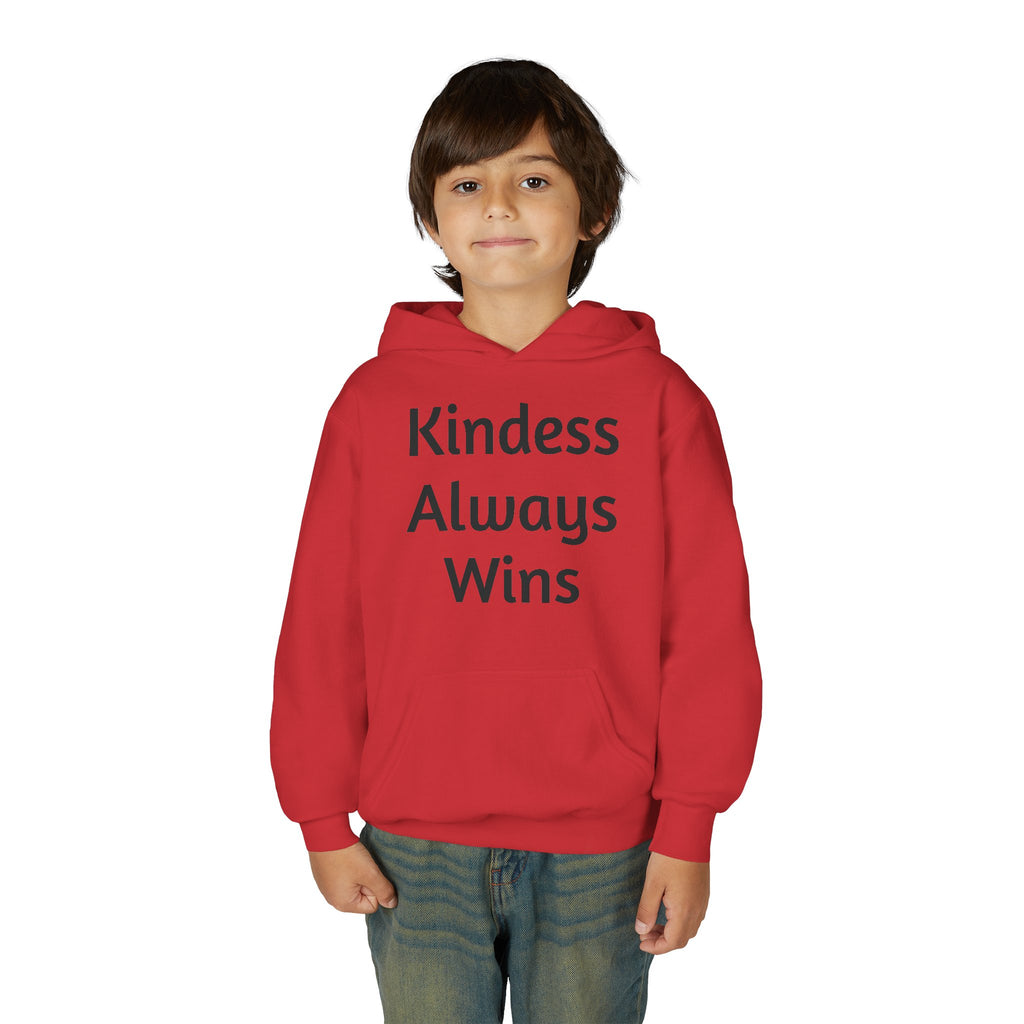 Youth Hoodie — "Kindess Always Wins" Hoodie (Project Kind)