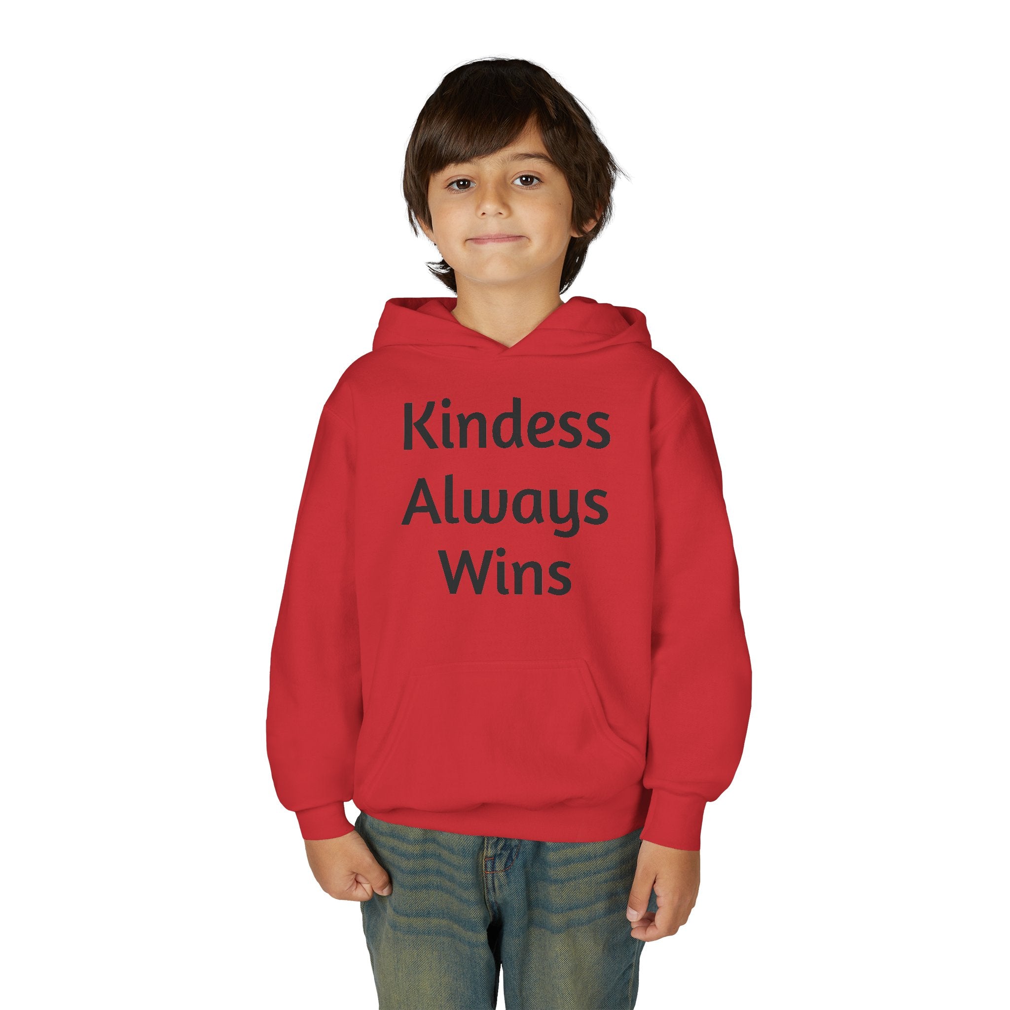Youth Hoodie — "Kindess Always Wins" Hoodie (Project Kind)