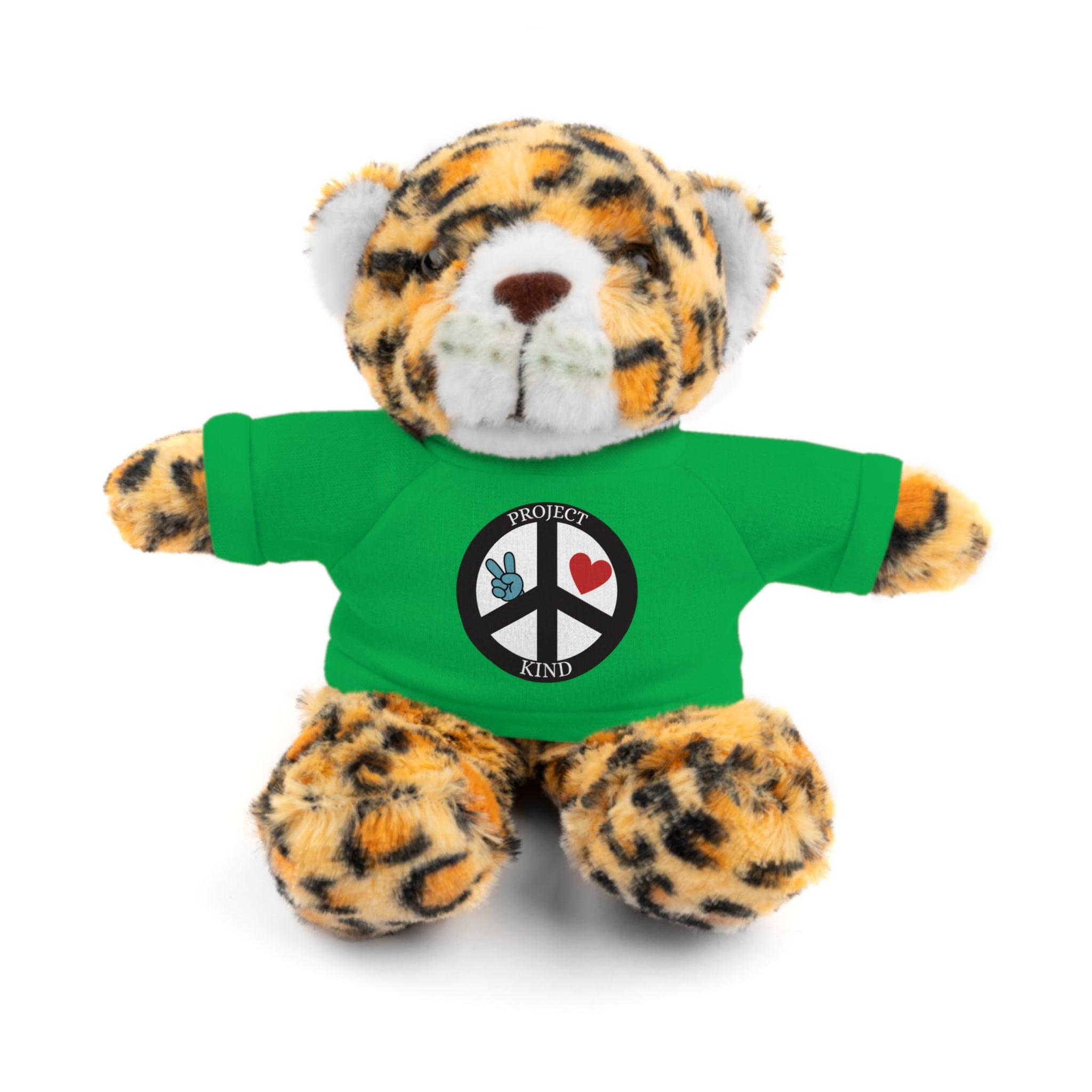 Animal Stuffed Animals with Project Kind Logo on Tee