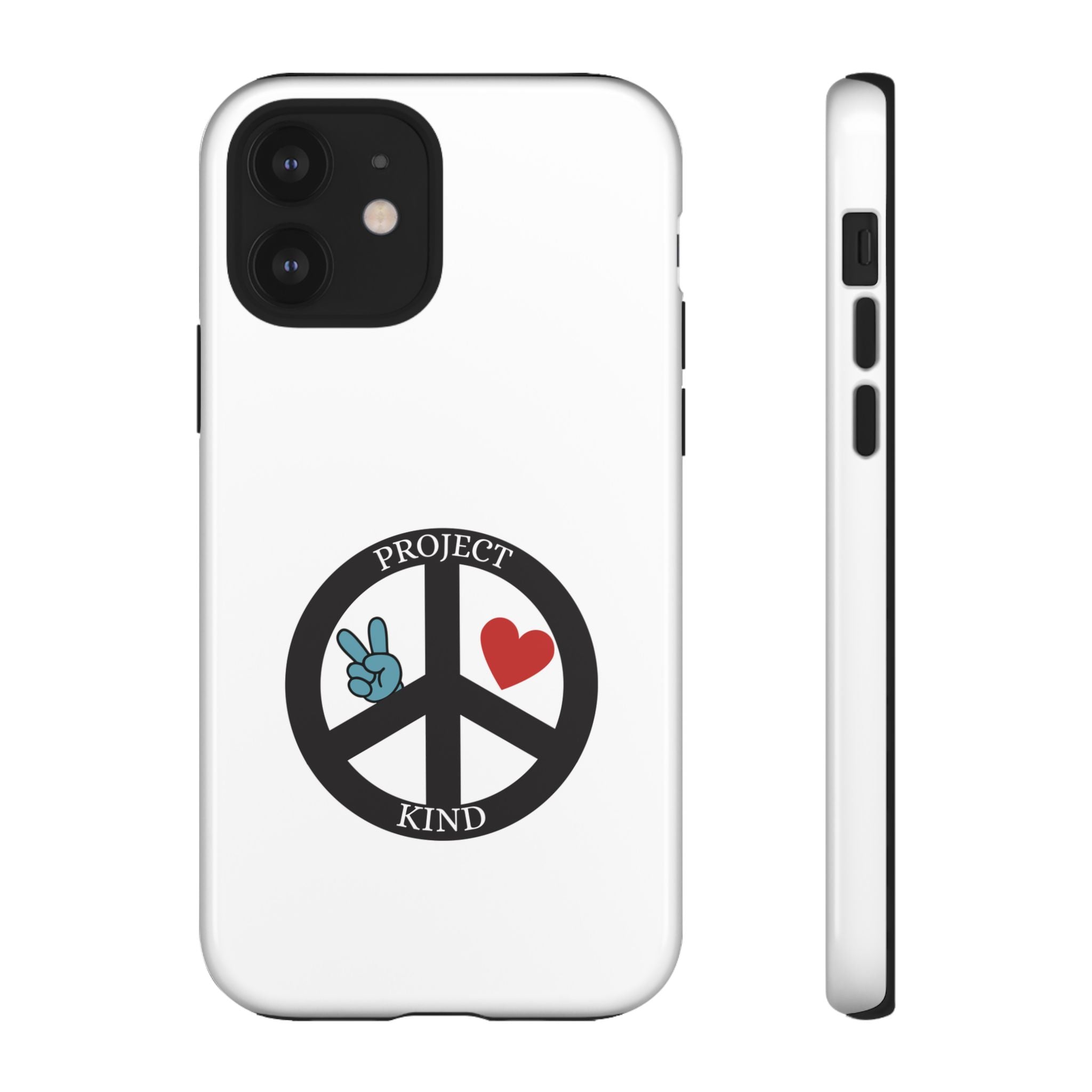 Project Kind Peace Sign Phone Case