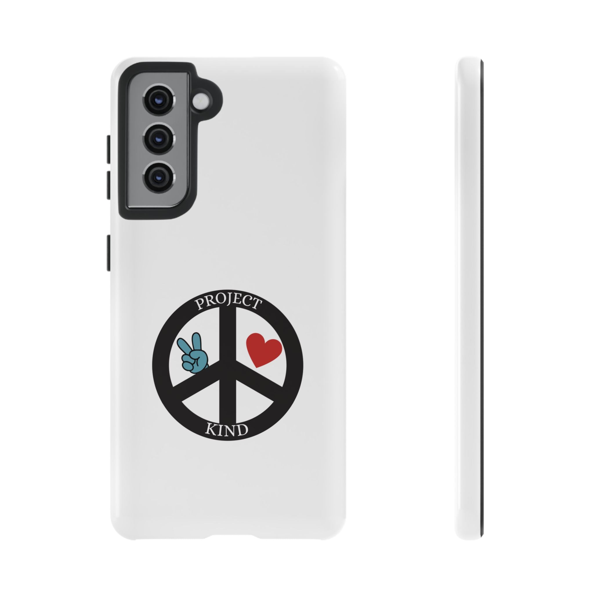 Project Kind Peace Sign Phone Case
