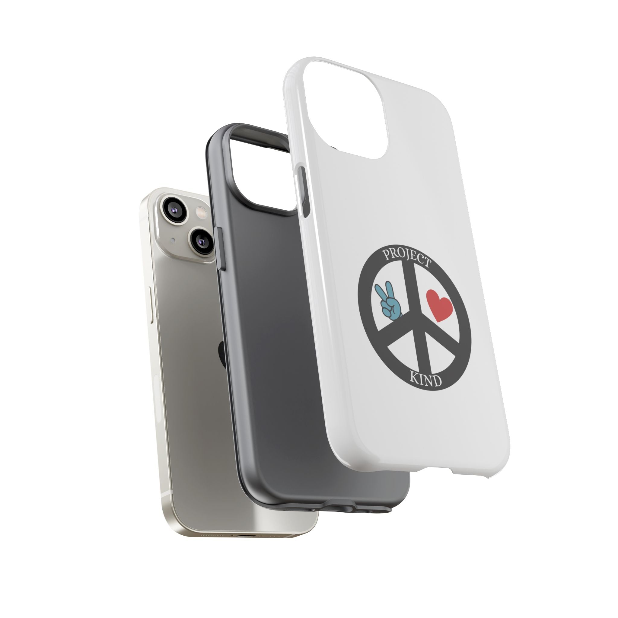 Project Kind Peace Sign Phone Case