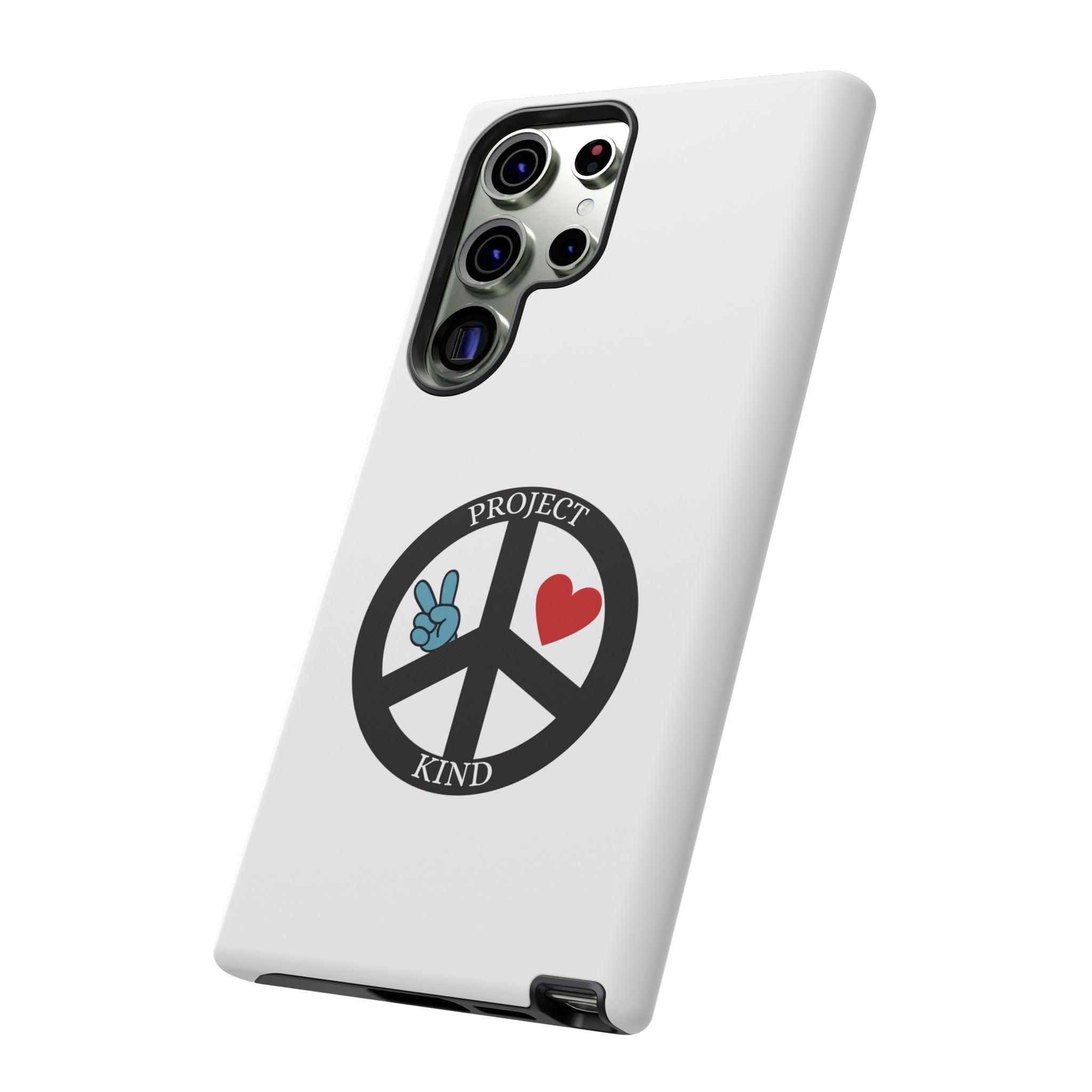 Project Kind Peace Sign Phone Case