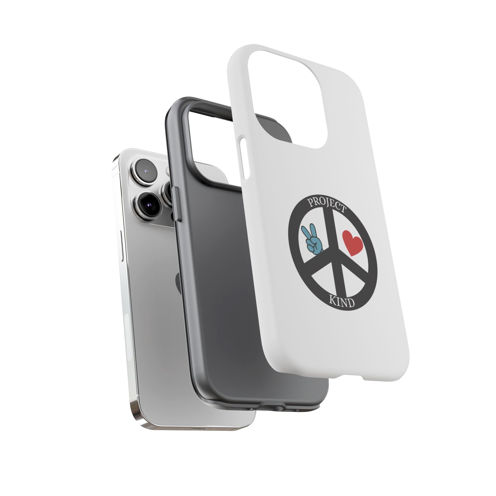 Project Kind Peace Sign Phone Case