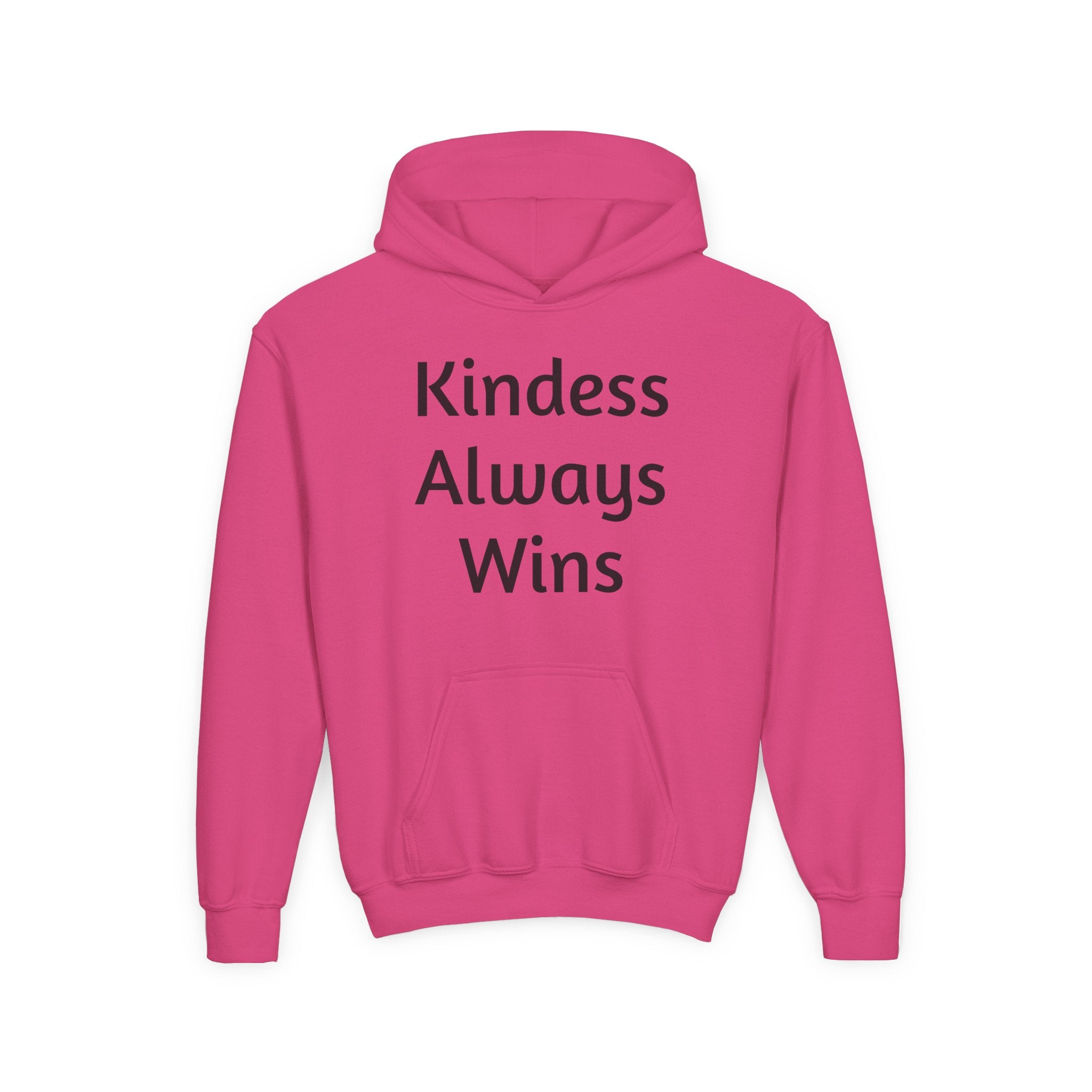 Youth Hoodie — "Kindess Always Wins" Hoodie (Project Kind)