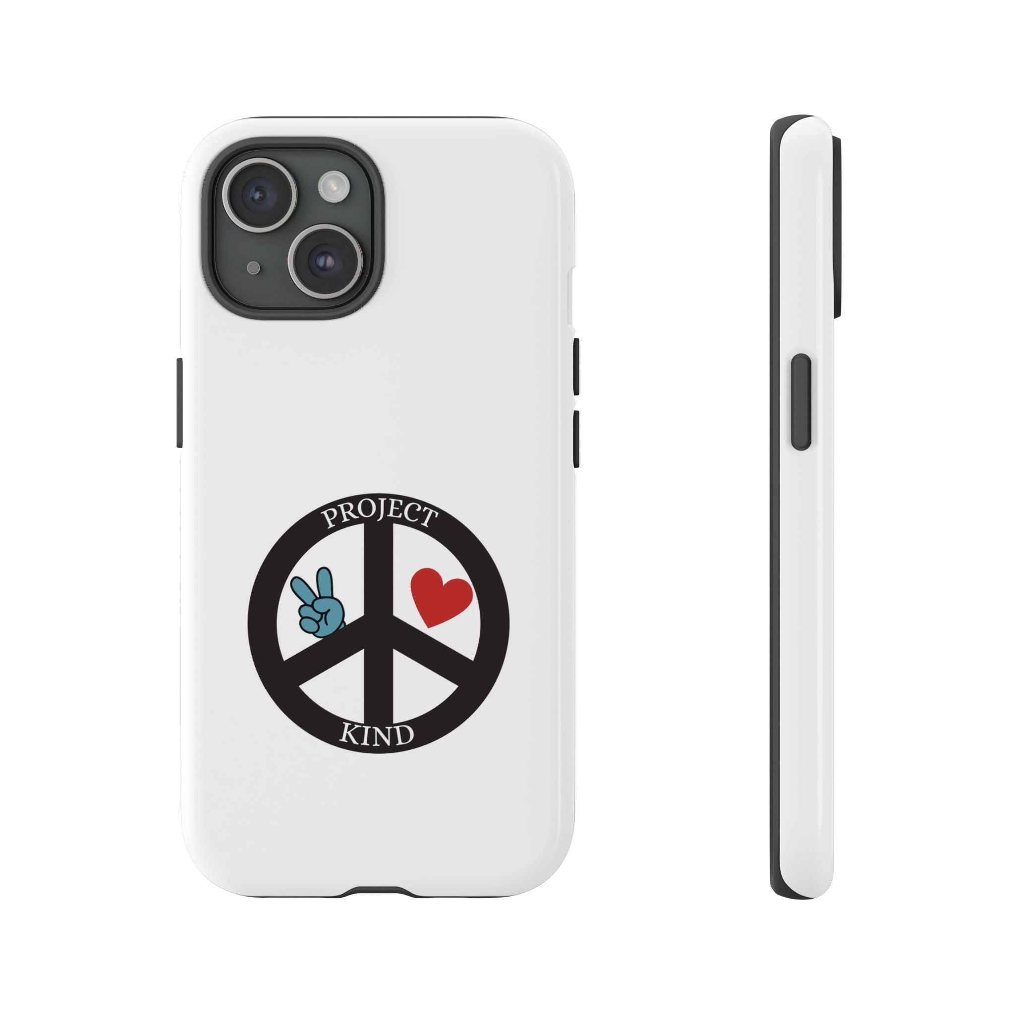 Project Kind Peace Sign Phone Case