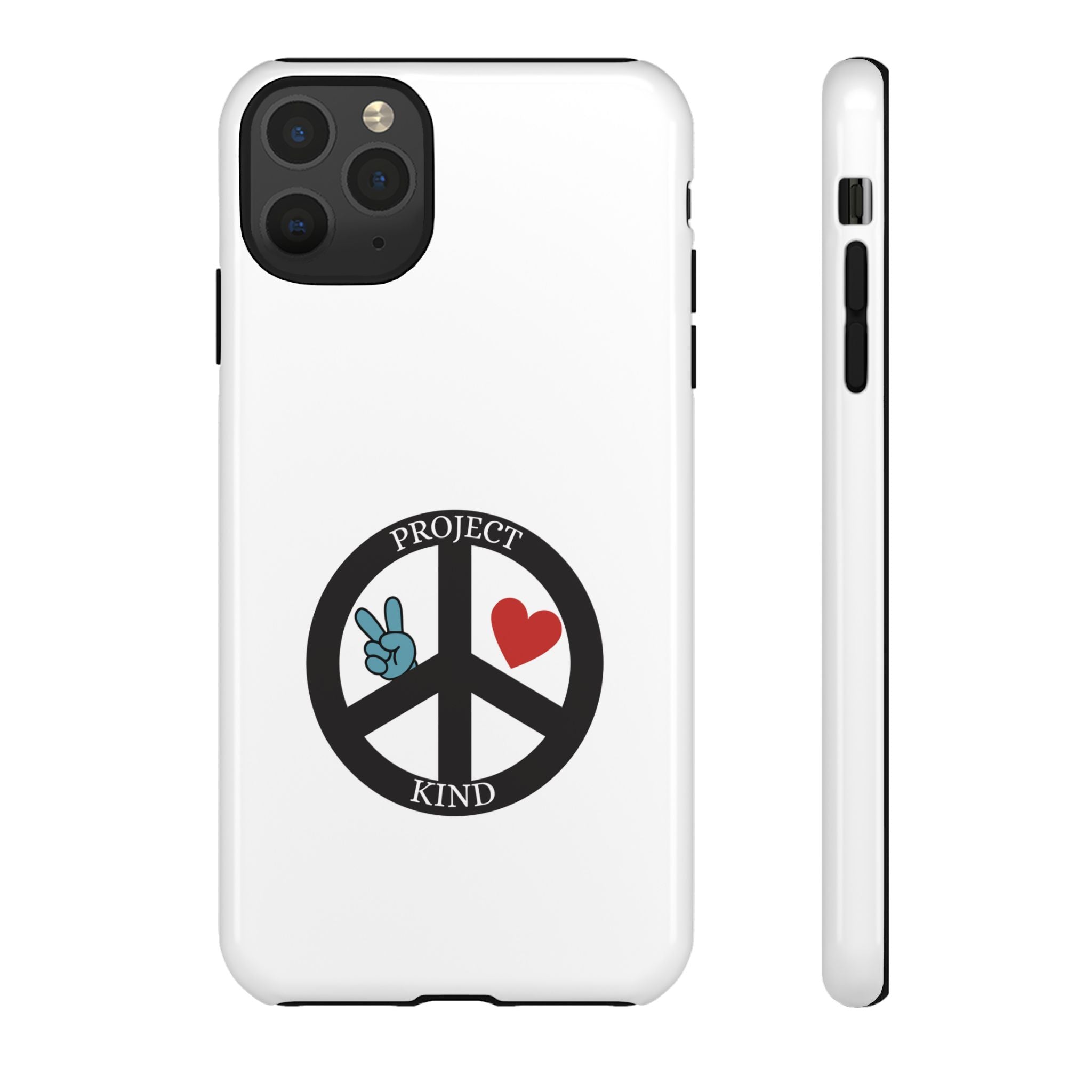 Project Kind Peace Sign Phone Case