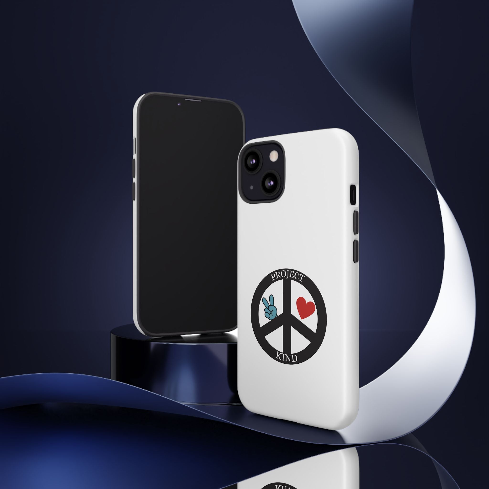 Project Kind Peace Sign Phone Case