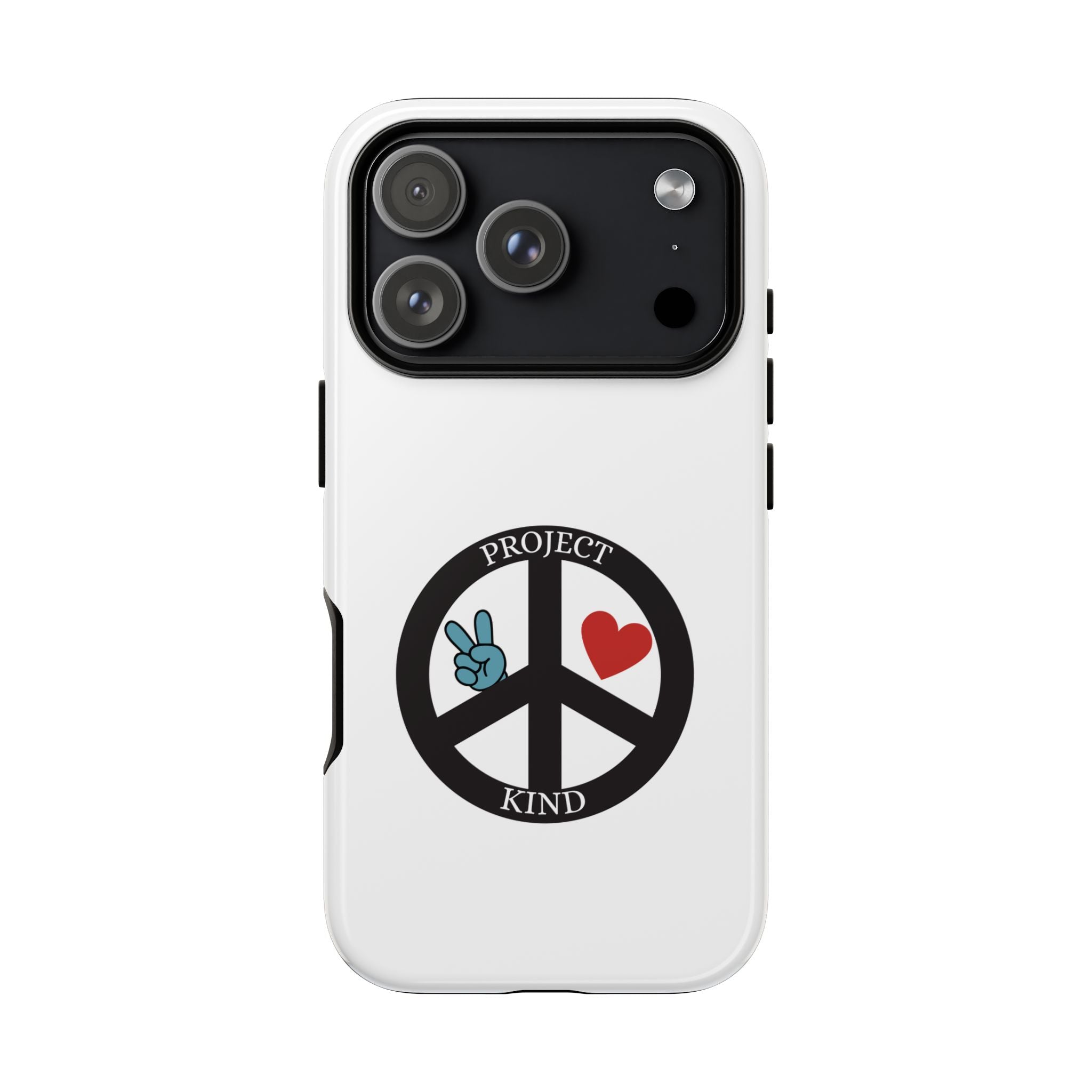 Project Kind Peace Sign Phone Case