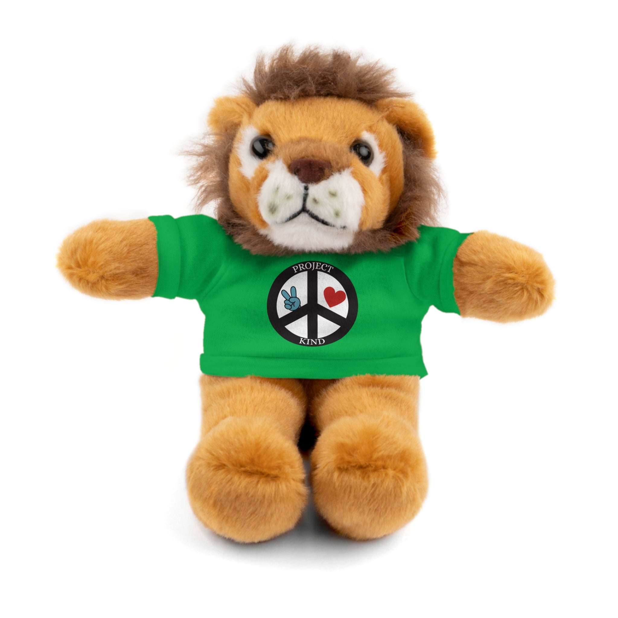 Animal Stuffed Animals with Project Kind Logo on Tee
