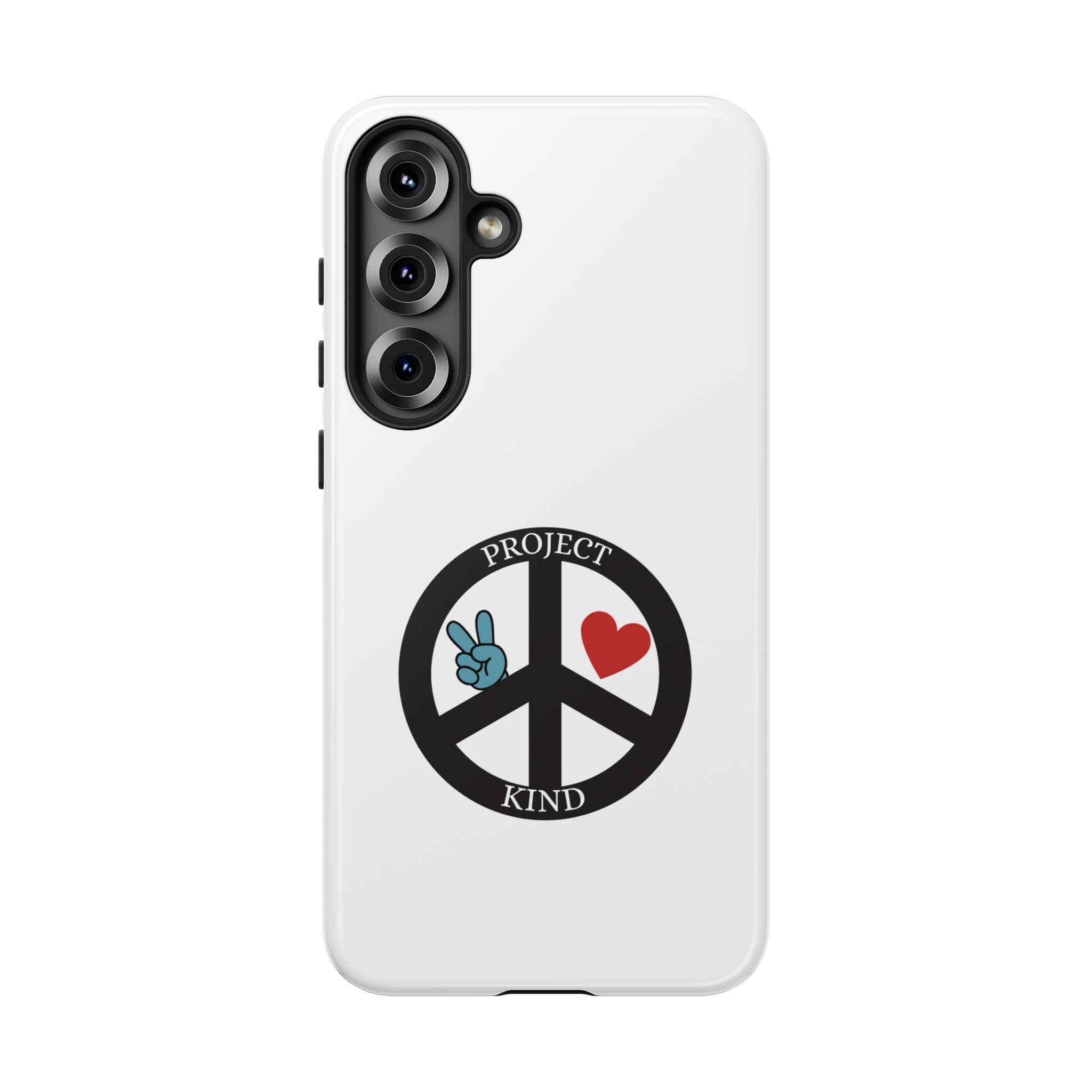 Project Kind Peace Sign Phone Case