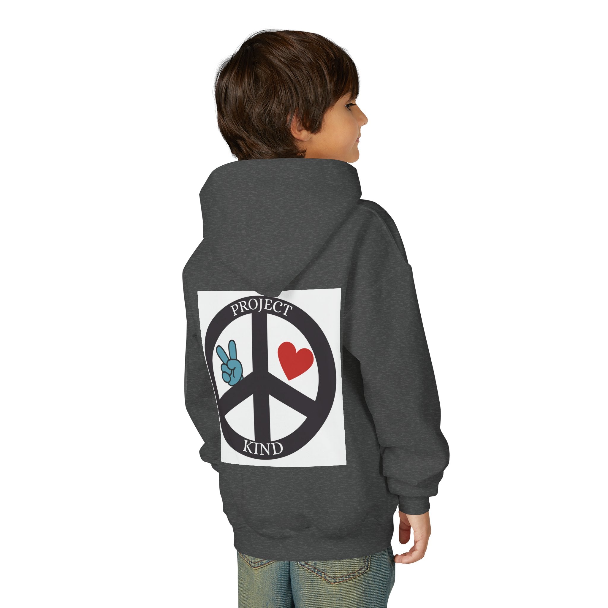 Youth Hoodie — "Kindess Always Wins" Hoodie (Project Kind)