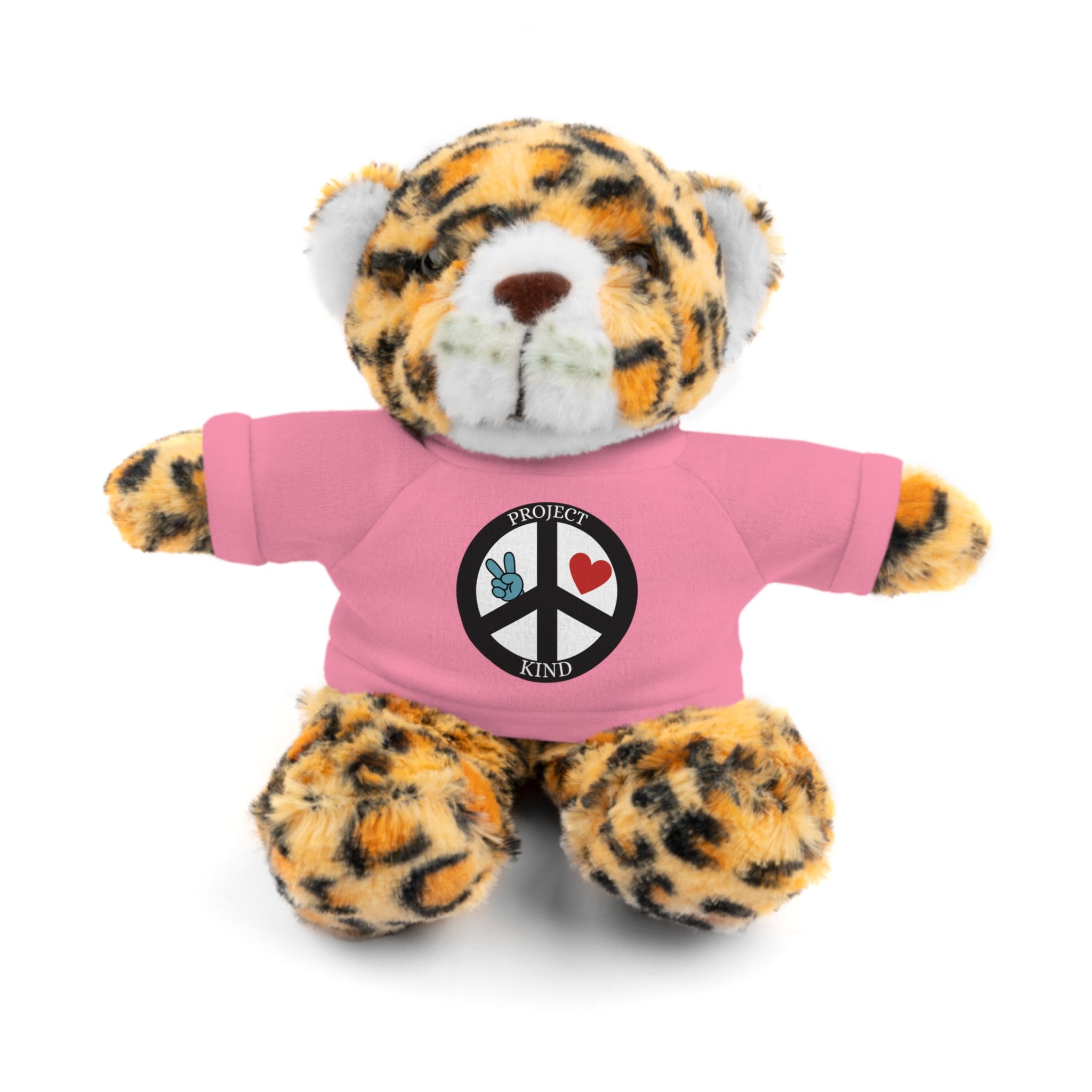 Animal Stuffed Animals with Project Kind Logo on Tee