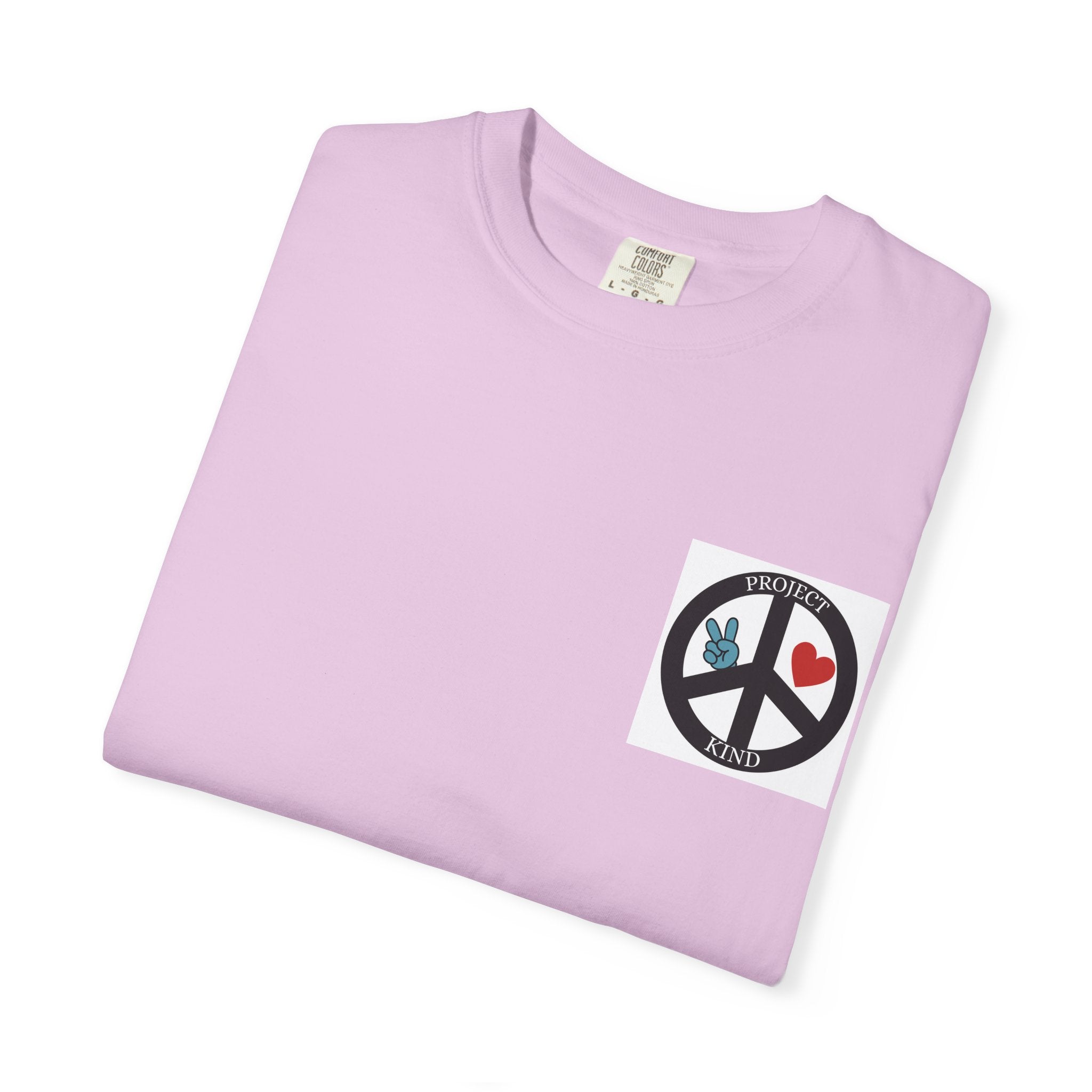 Did You Smile Today T-Shirt — Peace Sign Chest & Cheerful Back Graphic