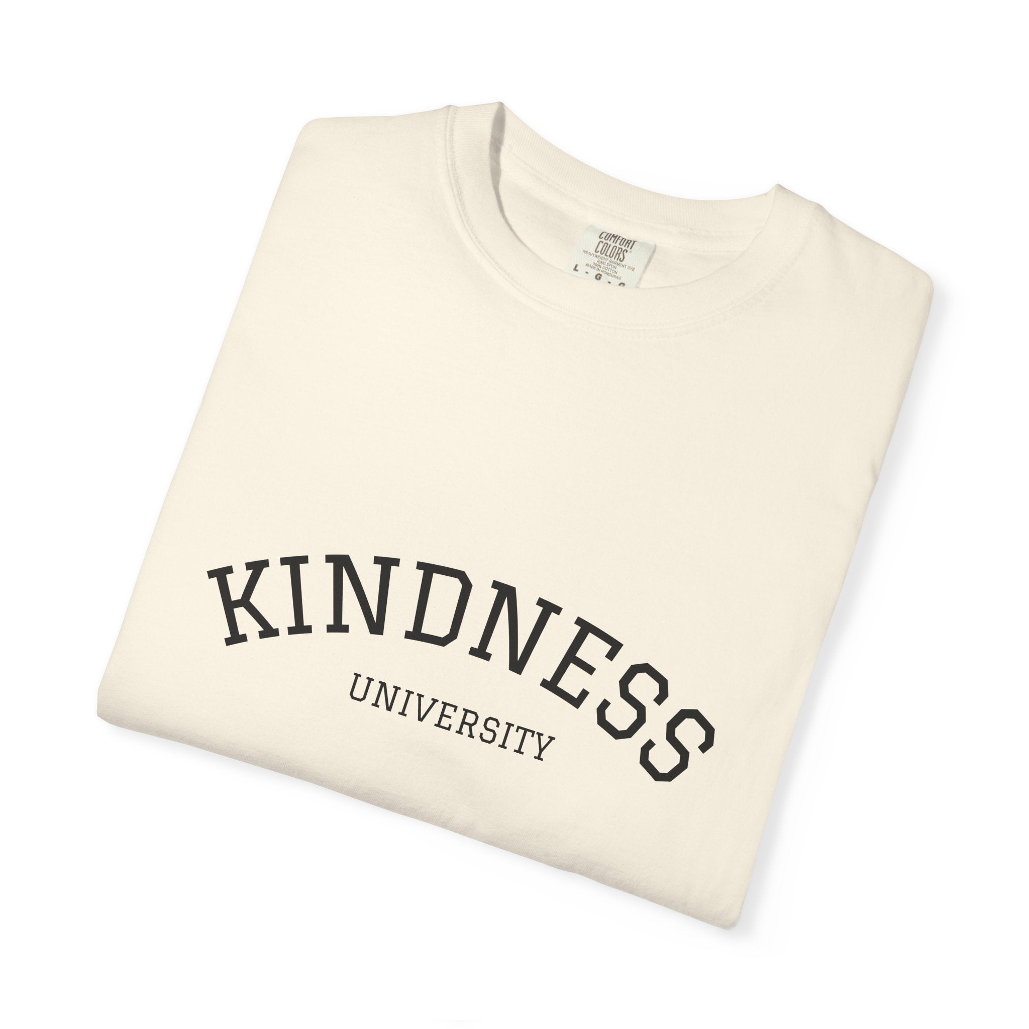Kindness University T‑Shirt — Vintage Collegiate Graphic Tee