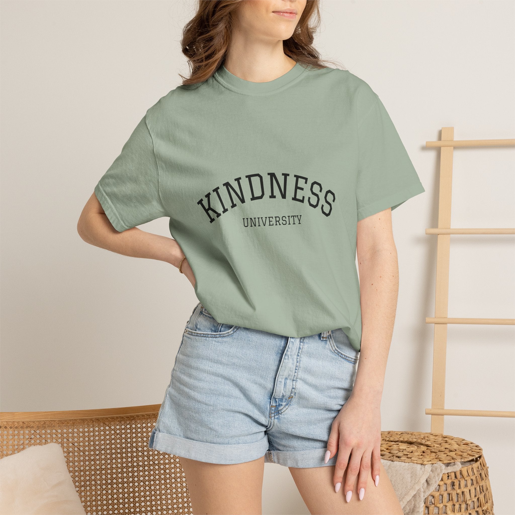 Kindness University T‑Shirt — Vintage Collegiate Graphic Tee
