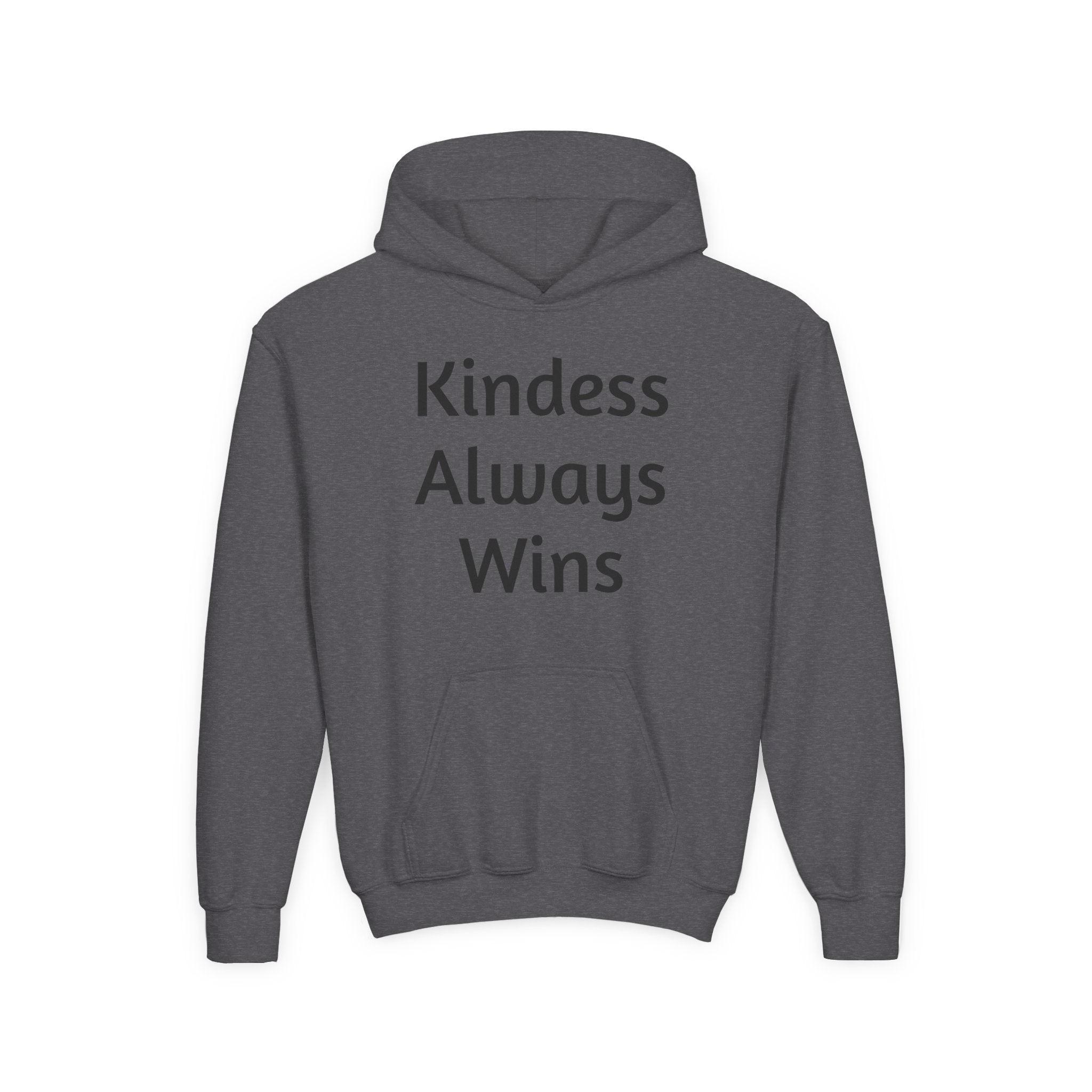 Youth Hoodie — "Kindess Always Wins" Hoodie (Project Kind)