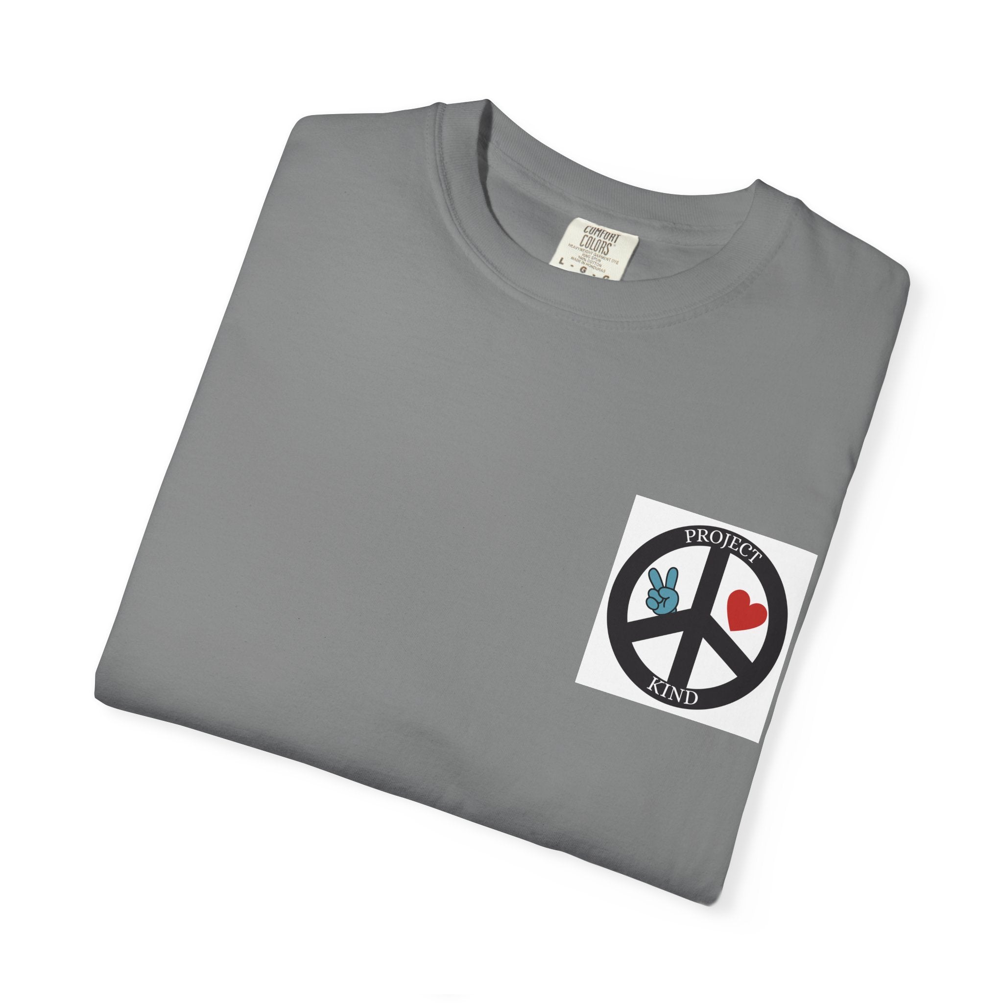 Did You Smile Today T-Shirt — Peace Sign Chest & Cheerful Back Graphic