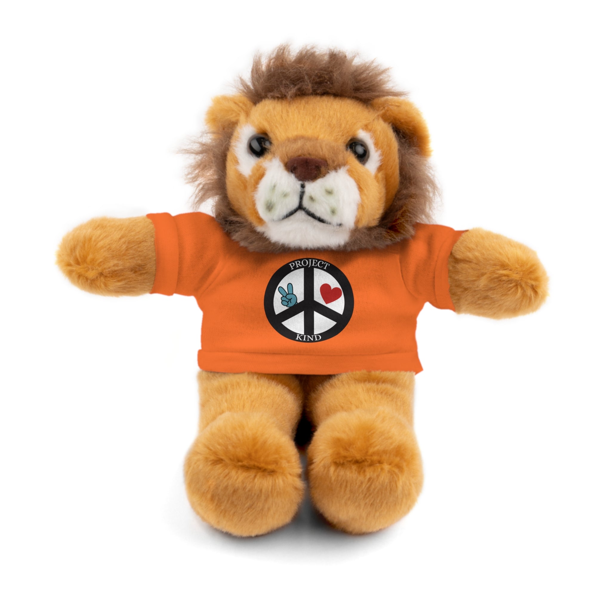 Animal Stuffed Animals with Project Kind Logo on Tee