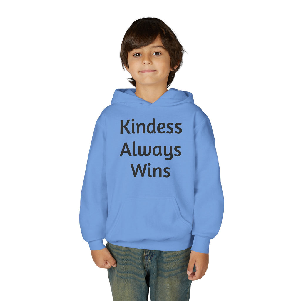 Youth Hoodie — "Kindess Always Wins" Hoodie (Project Kind)