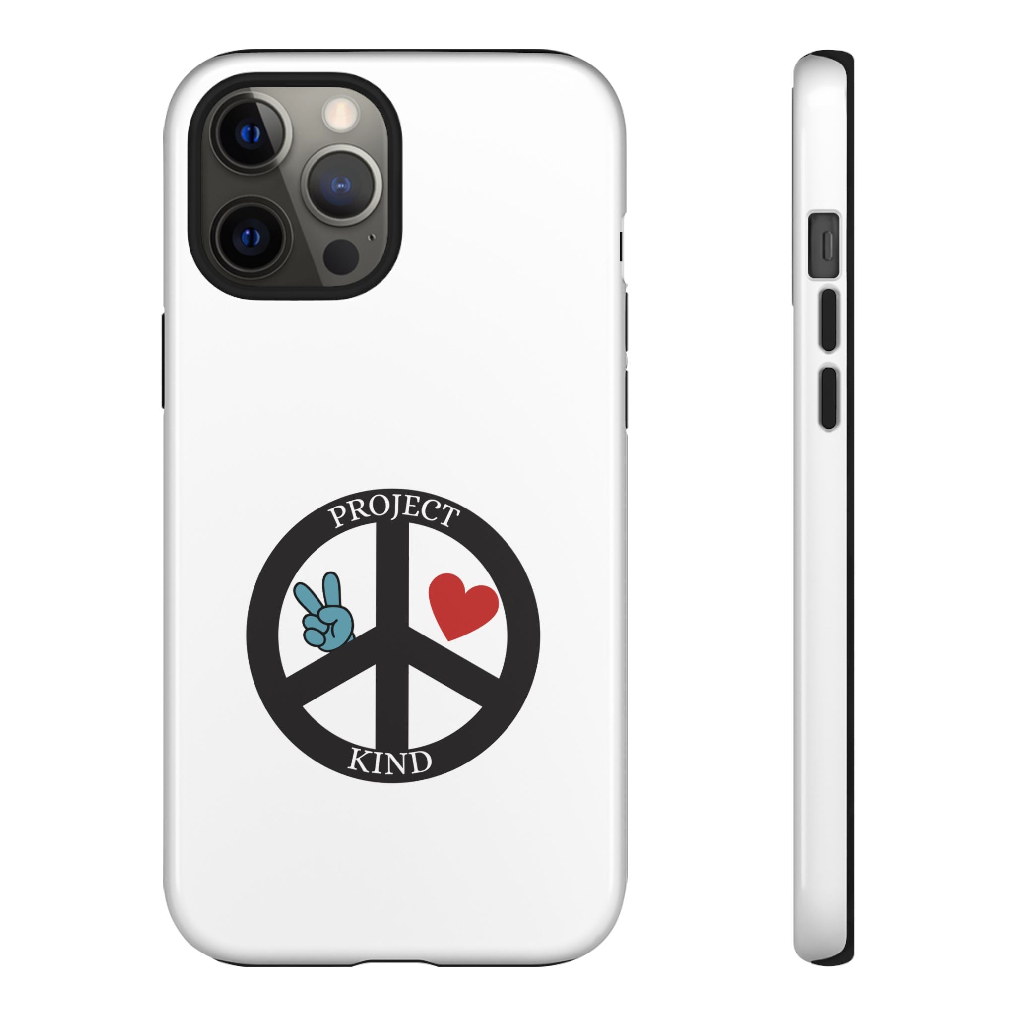 Project Kind Peace Sign Phone Case