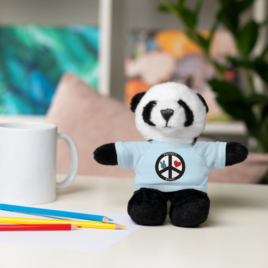 Animal Stuffed Animals with Project Kind Logo on Tee