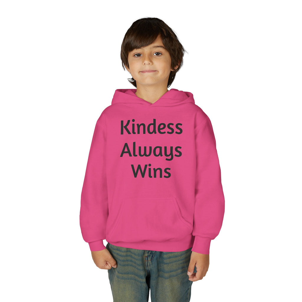 Youth Hoodie — "Kindess Always Wins" Hoodie (Project Kind)