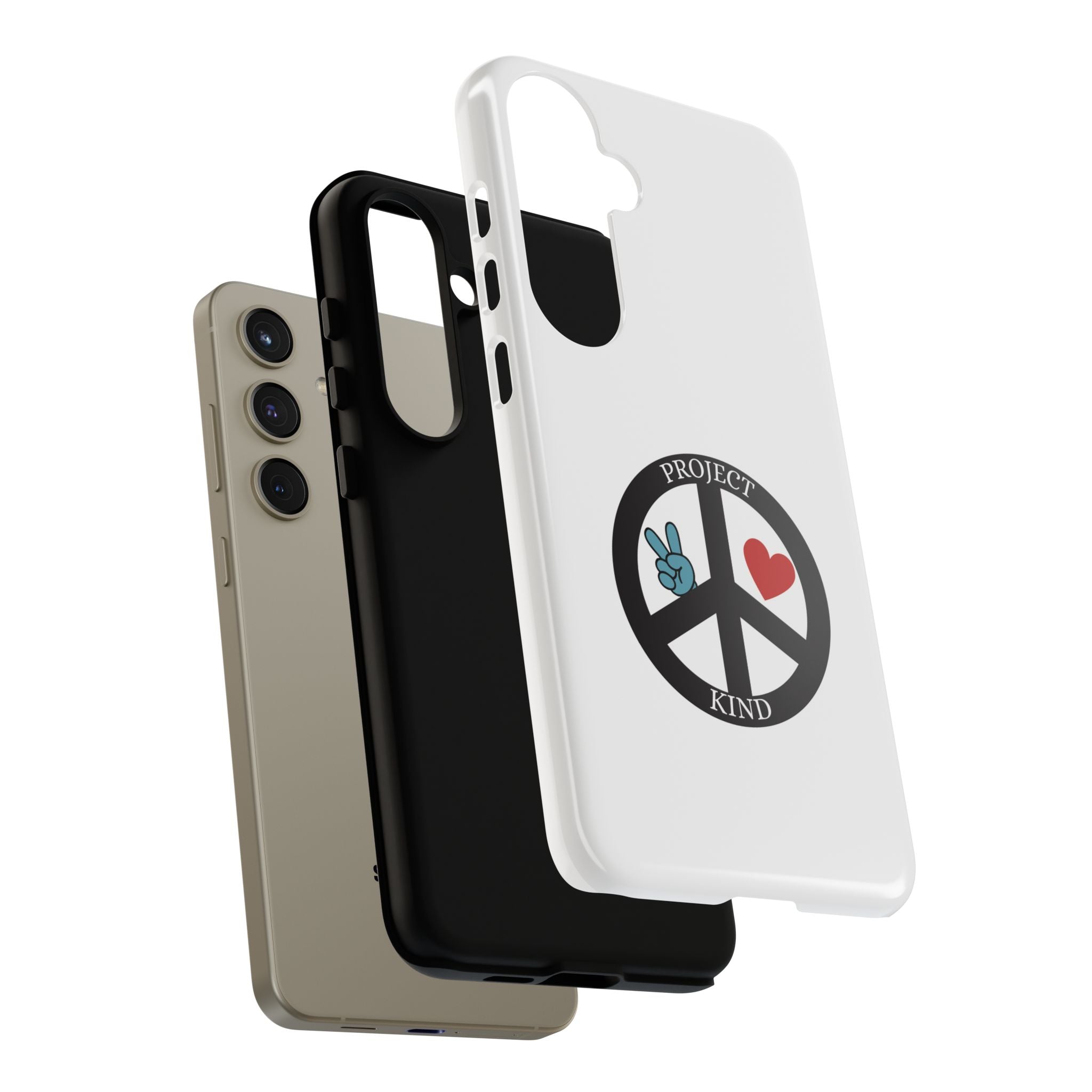 Project Kind Peace Sign Phone Case