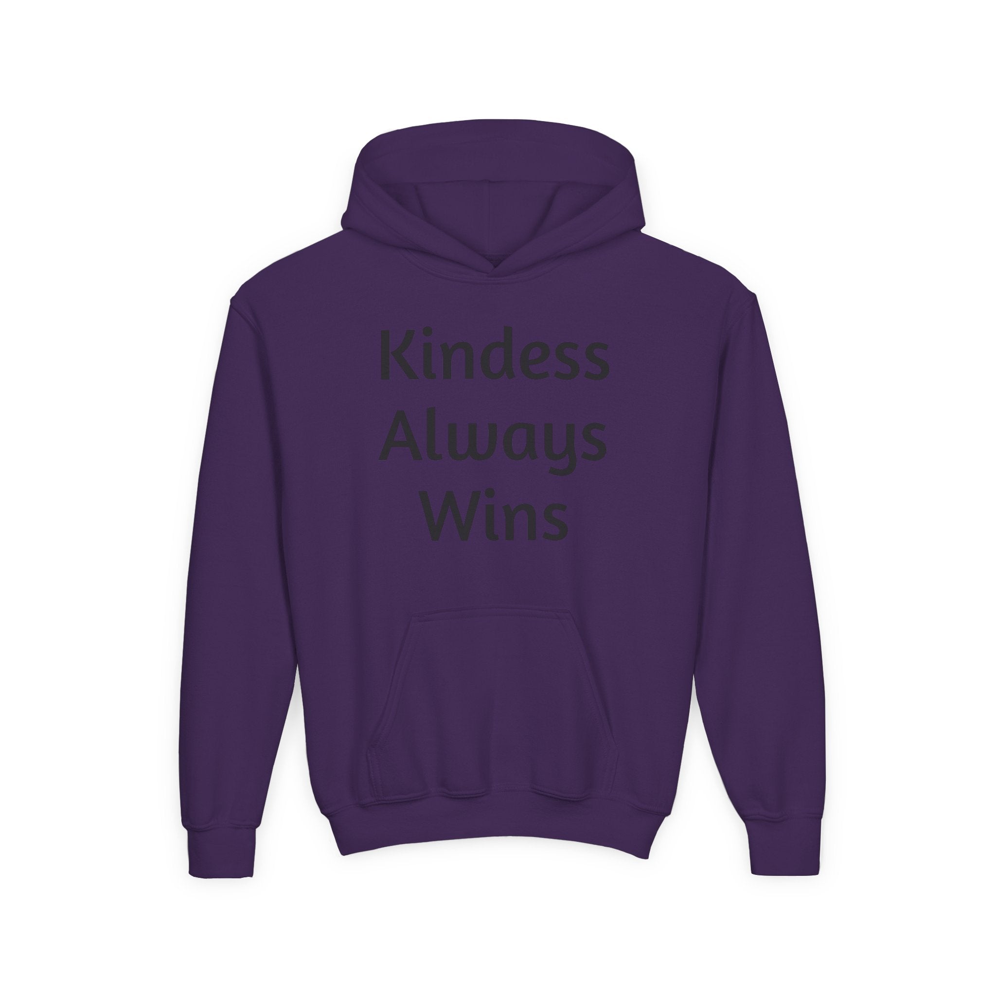 Youth Hoodie — "Kindess Always Wins" Hoodie (Project Kind)