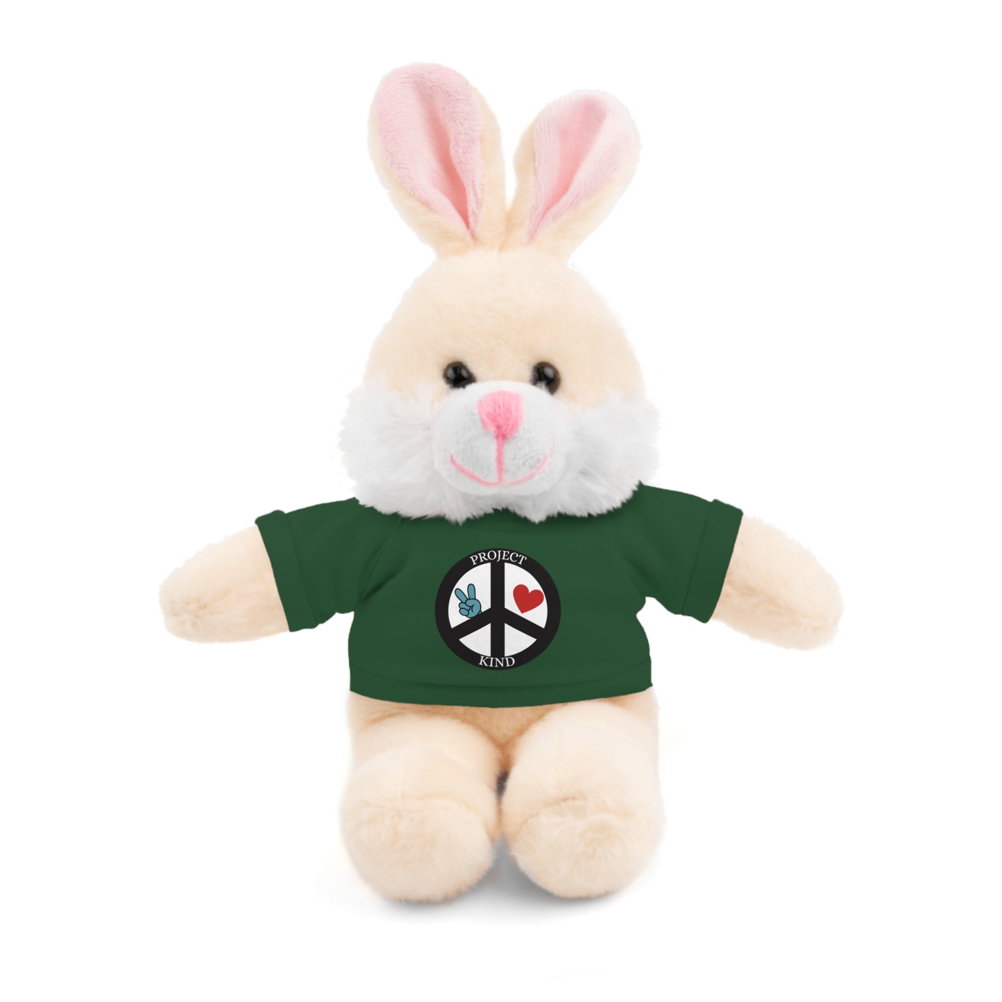 Animal Stuffed Animals with Project Kind Logo on Tee