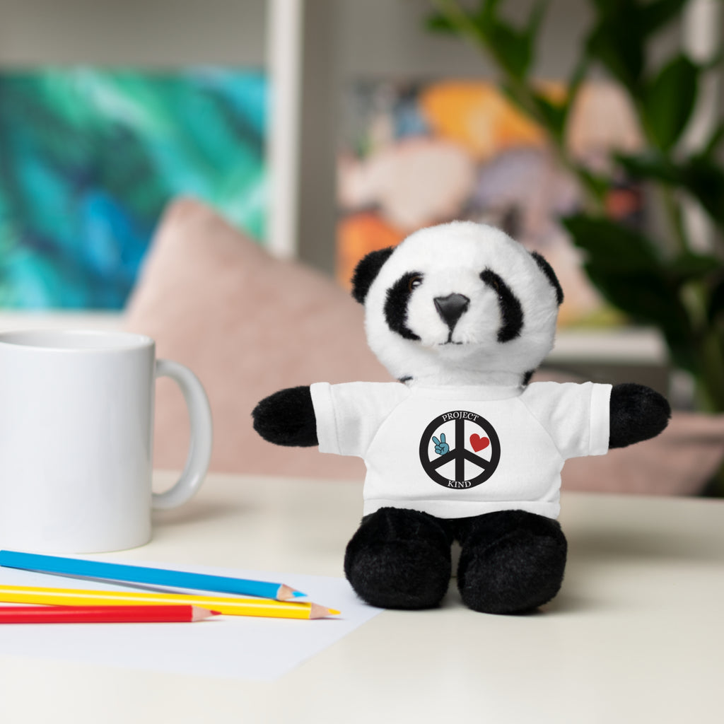 Animal Stuffed Animals with Project Kind Logo on Tee
