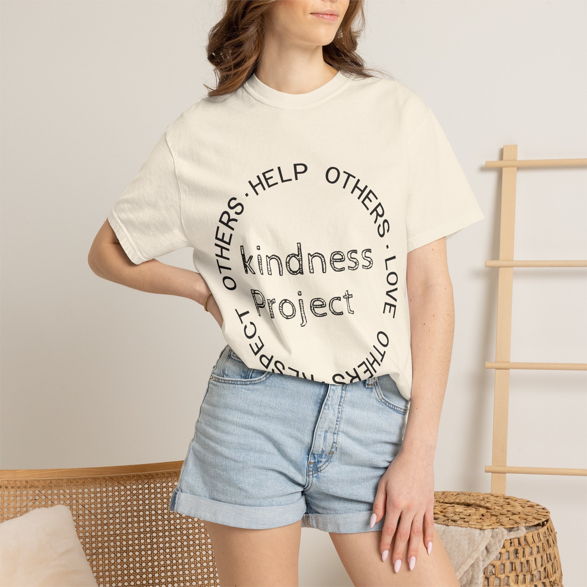 Kindness Project T-Shirt — 'Kindness Project' Circle Graphic Tee