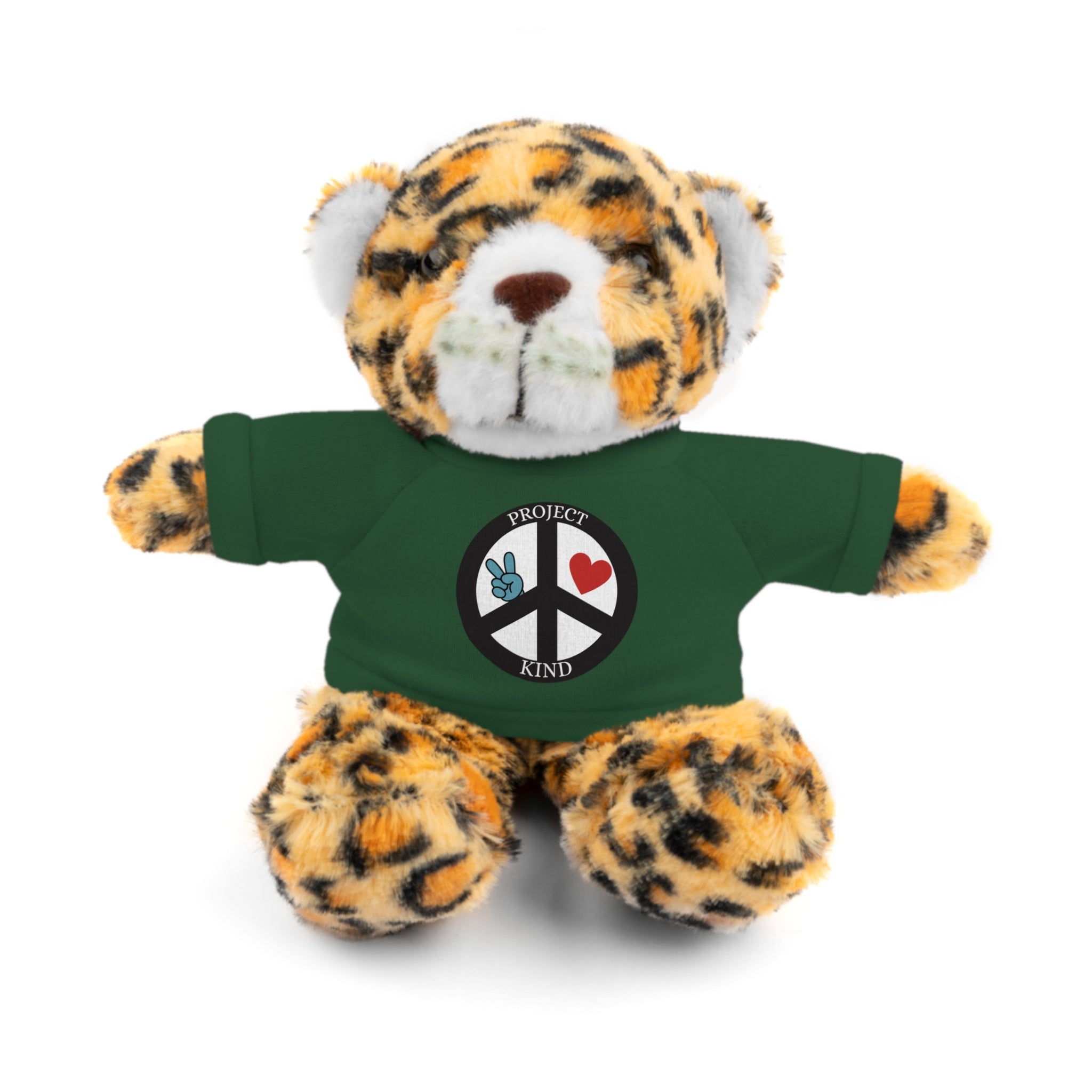 Animal Stuffed Animals with Project Kind Logo on Tee