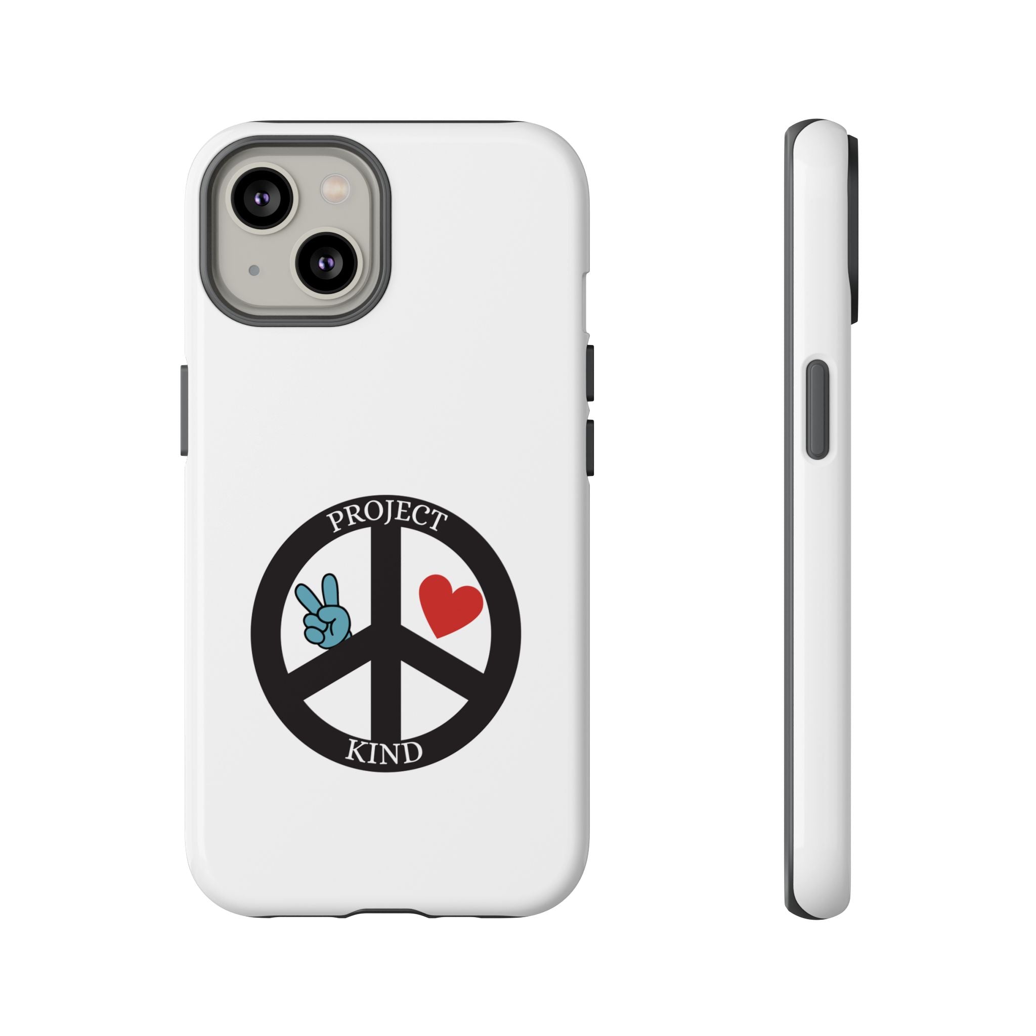 Project Kind Peace Sign Phone Case