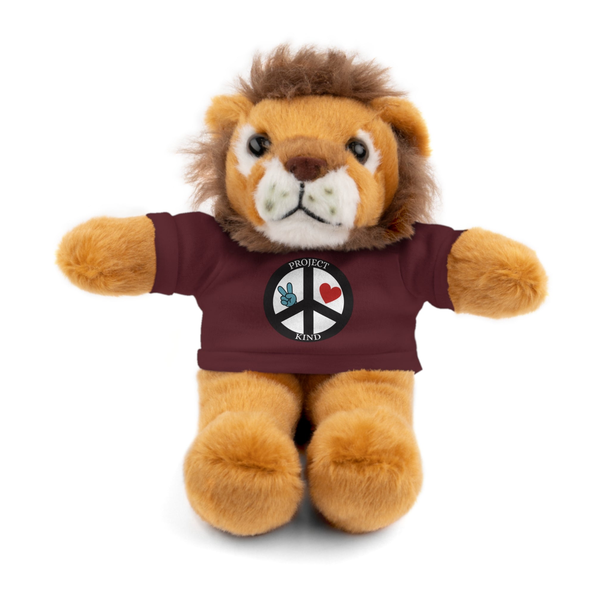 Animal Stuffed Animals with Project Kind Logo on Tee