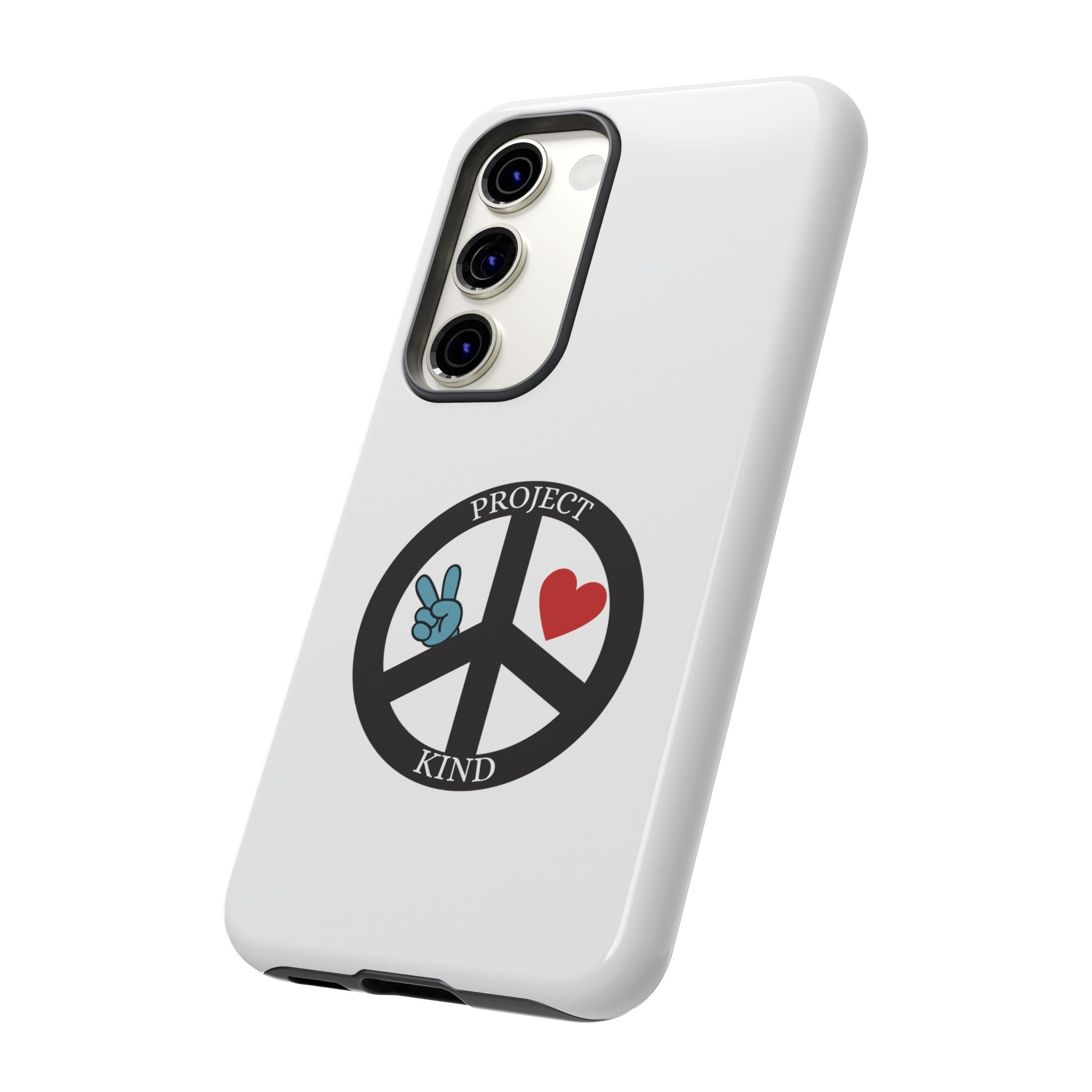 Project Kind Peace Sign Phone Case