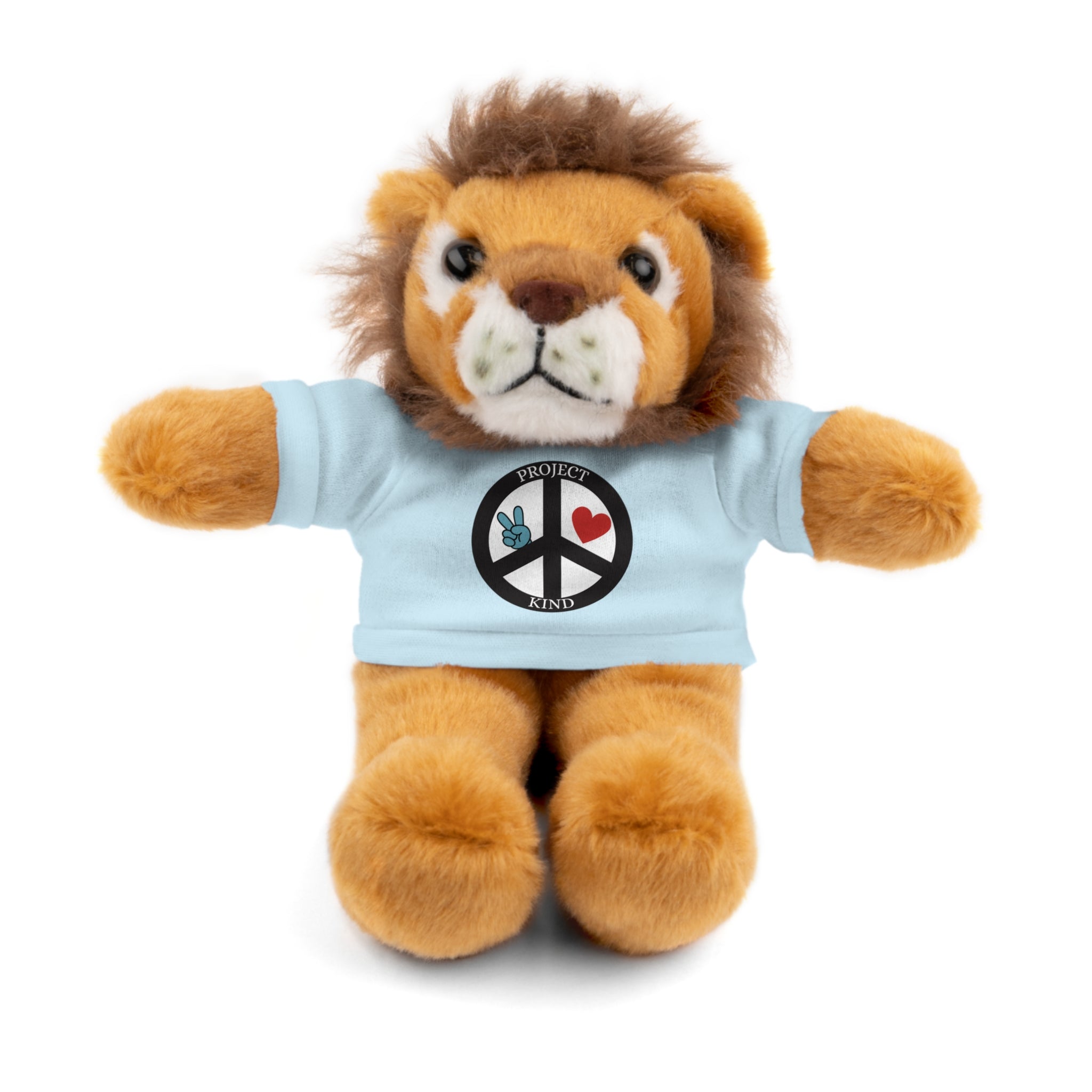 Animal Stuffed Animals with Project Kind Logo on Tee