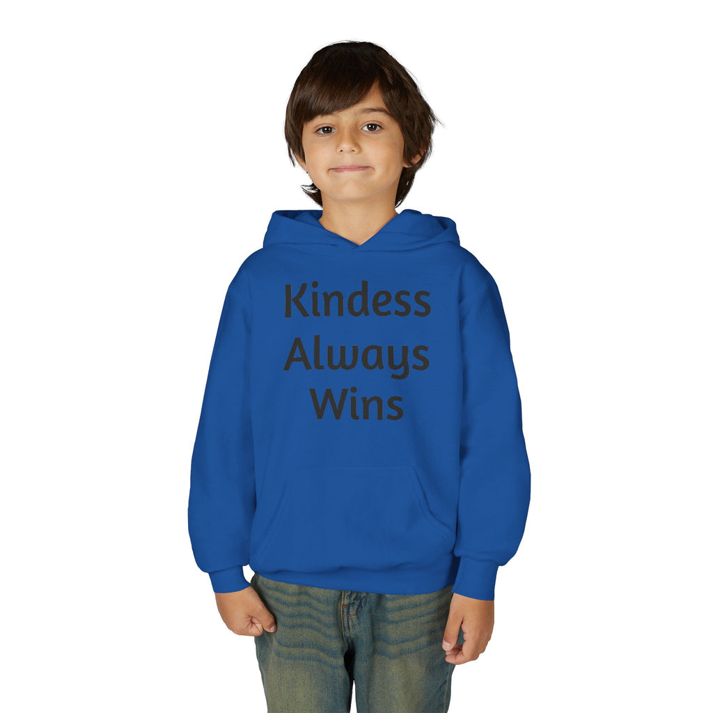 Youth Hoodie — "Kindess Always Wins" Hoodie (Project Kind)