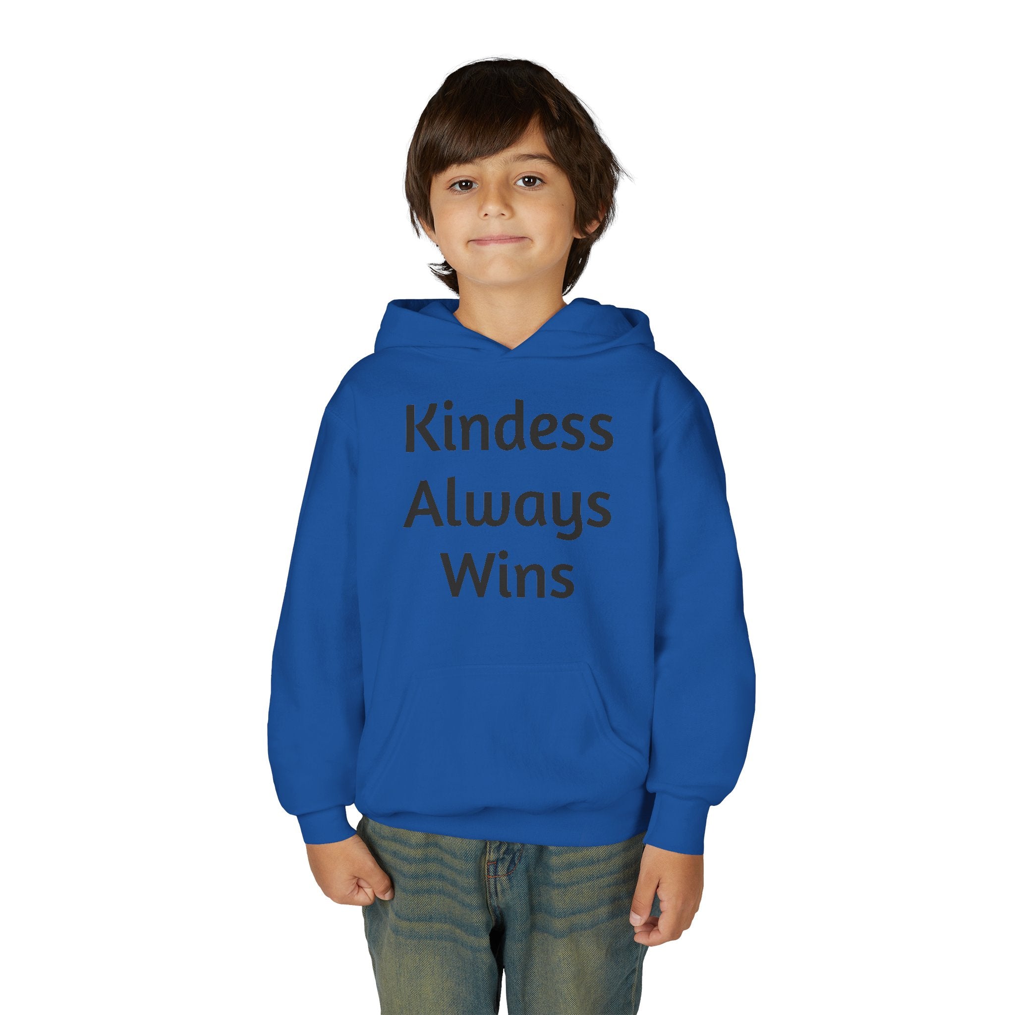 Youth Hoodie — "Kindess Always Wins" Hoodie (Project Kind)