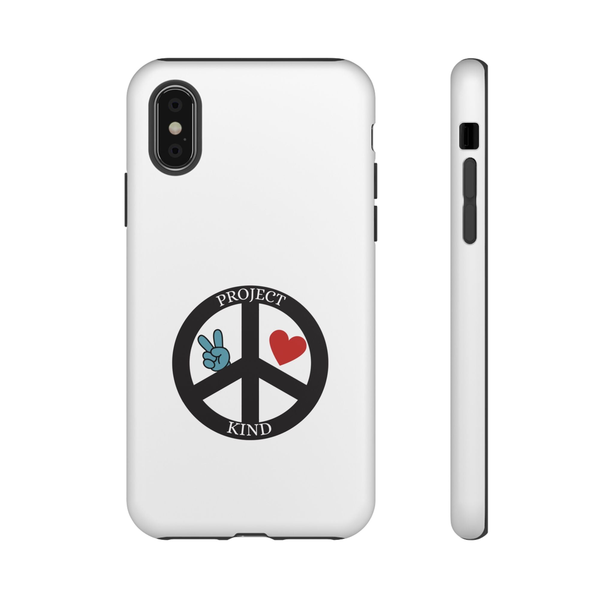 Project Kind Peace Sign Phone Case