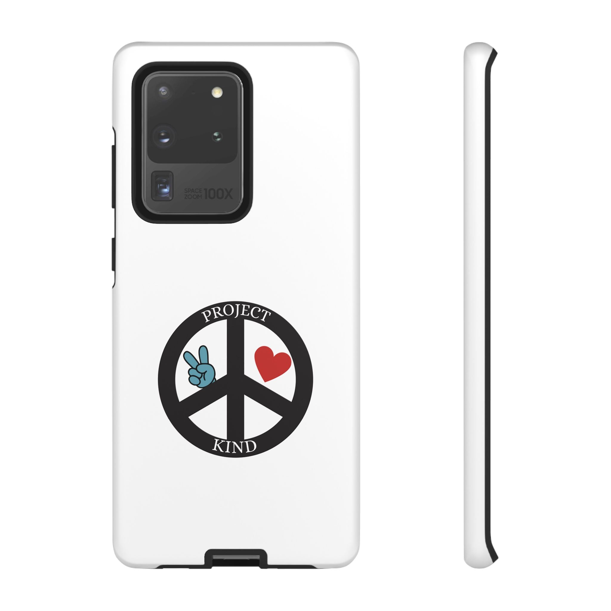 Project Kind Peace Sign Phone Case