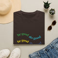 Be Good Do Good Rainbow Tee — Positive Message Graphic T-Shirt