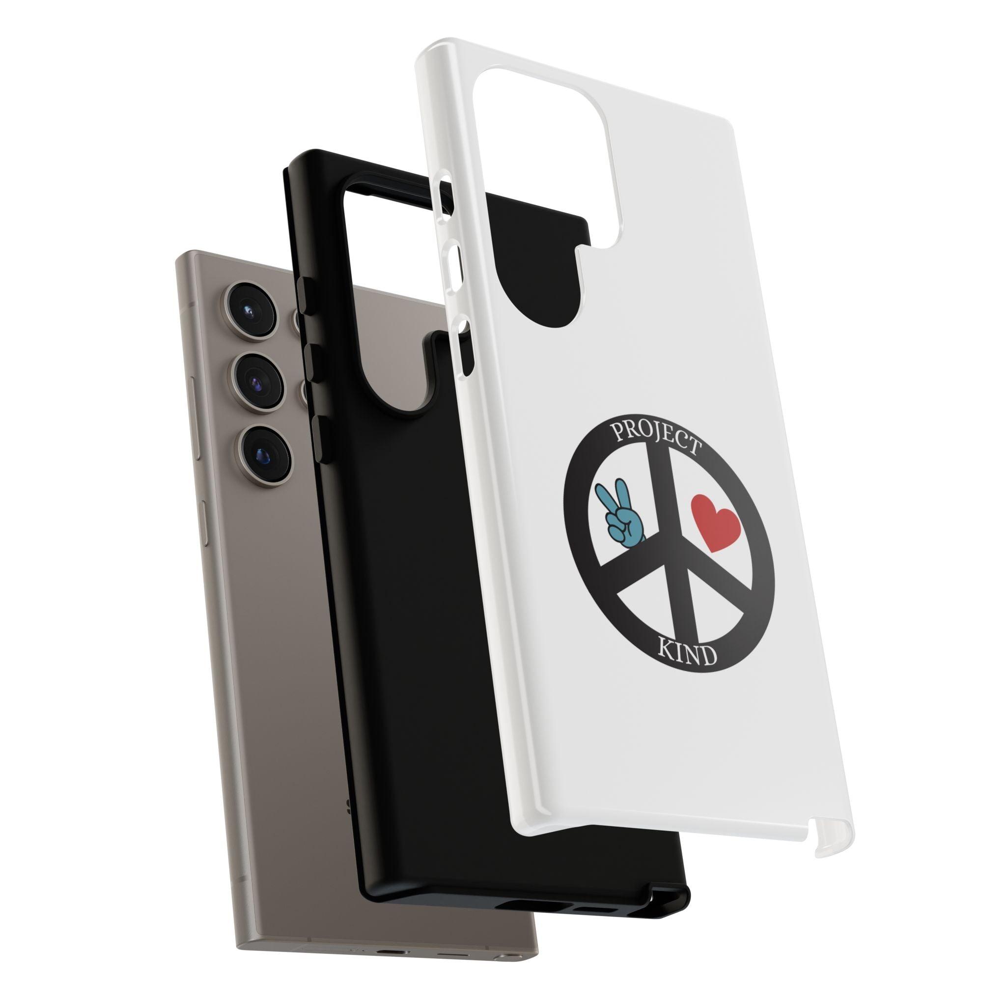 Project Kind Peace Sign Phone Case